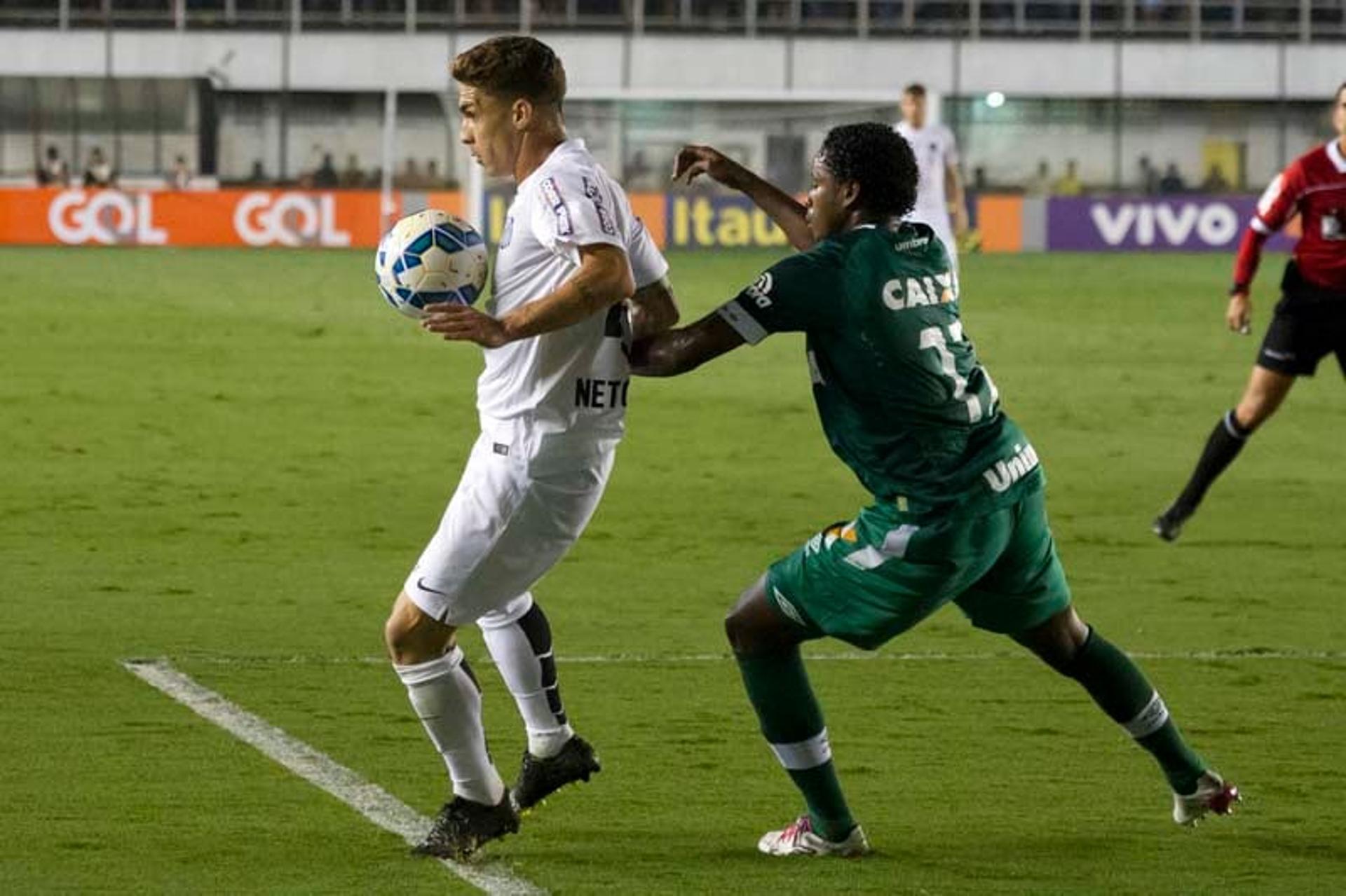 Último jogo - Santos 3 x 1 Chapecoense (3/09/2015 - Vila Belmiro - 22ª rodada do Brasileirão) &nbsp;