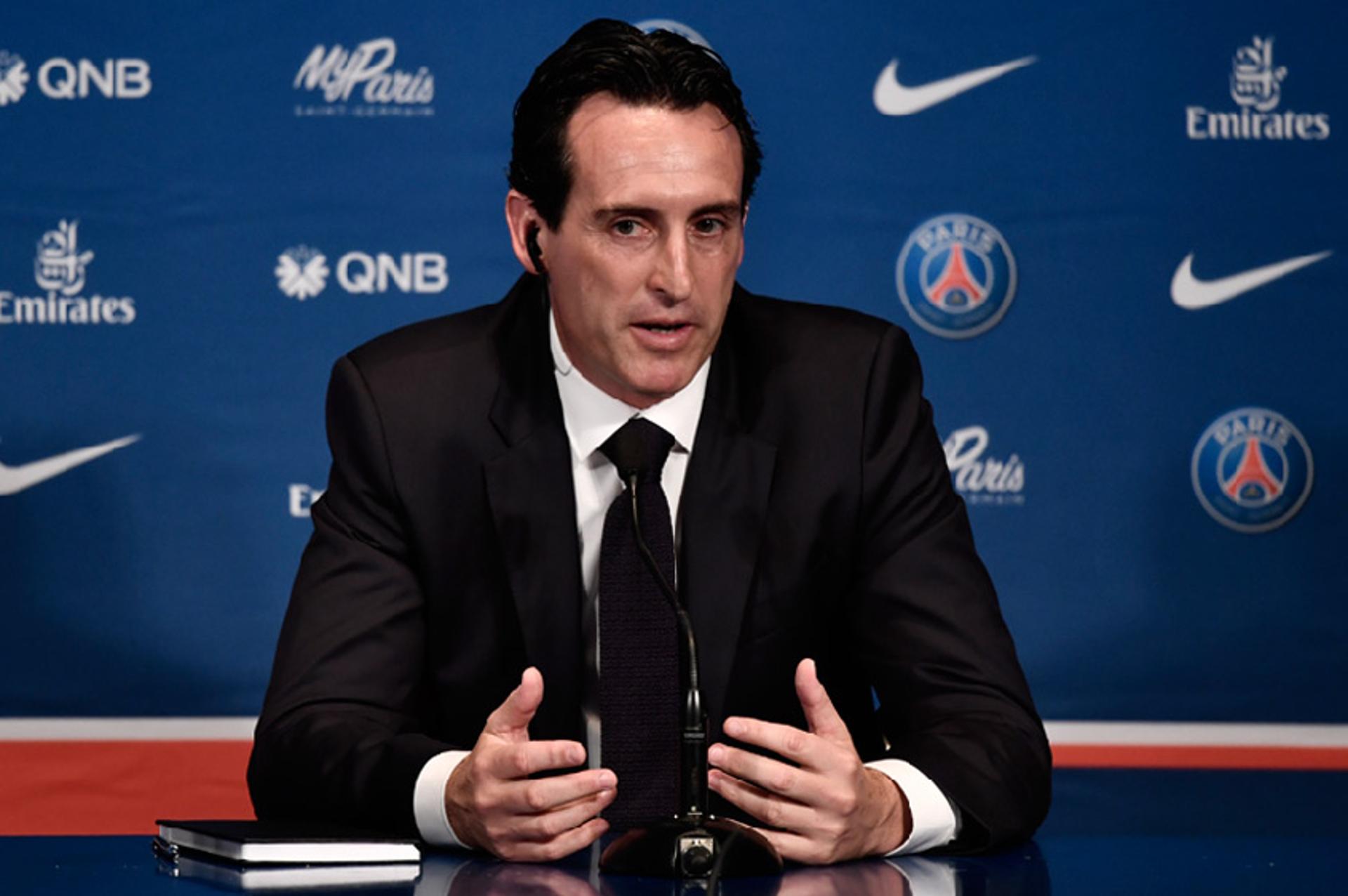 Apresentação de Unai Emery no PSG