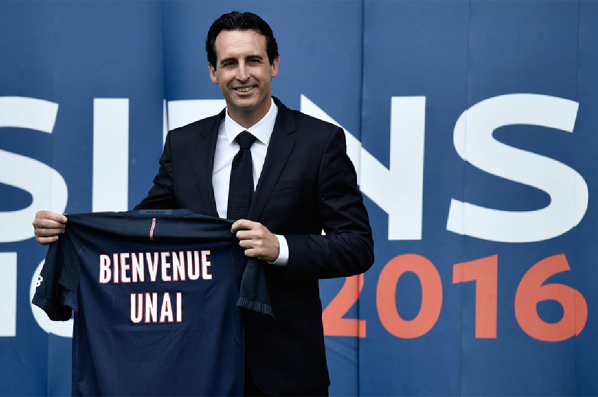 Apresentação de Unai Emery no PSG