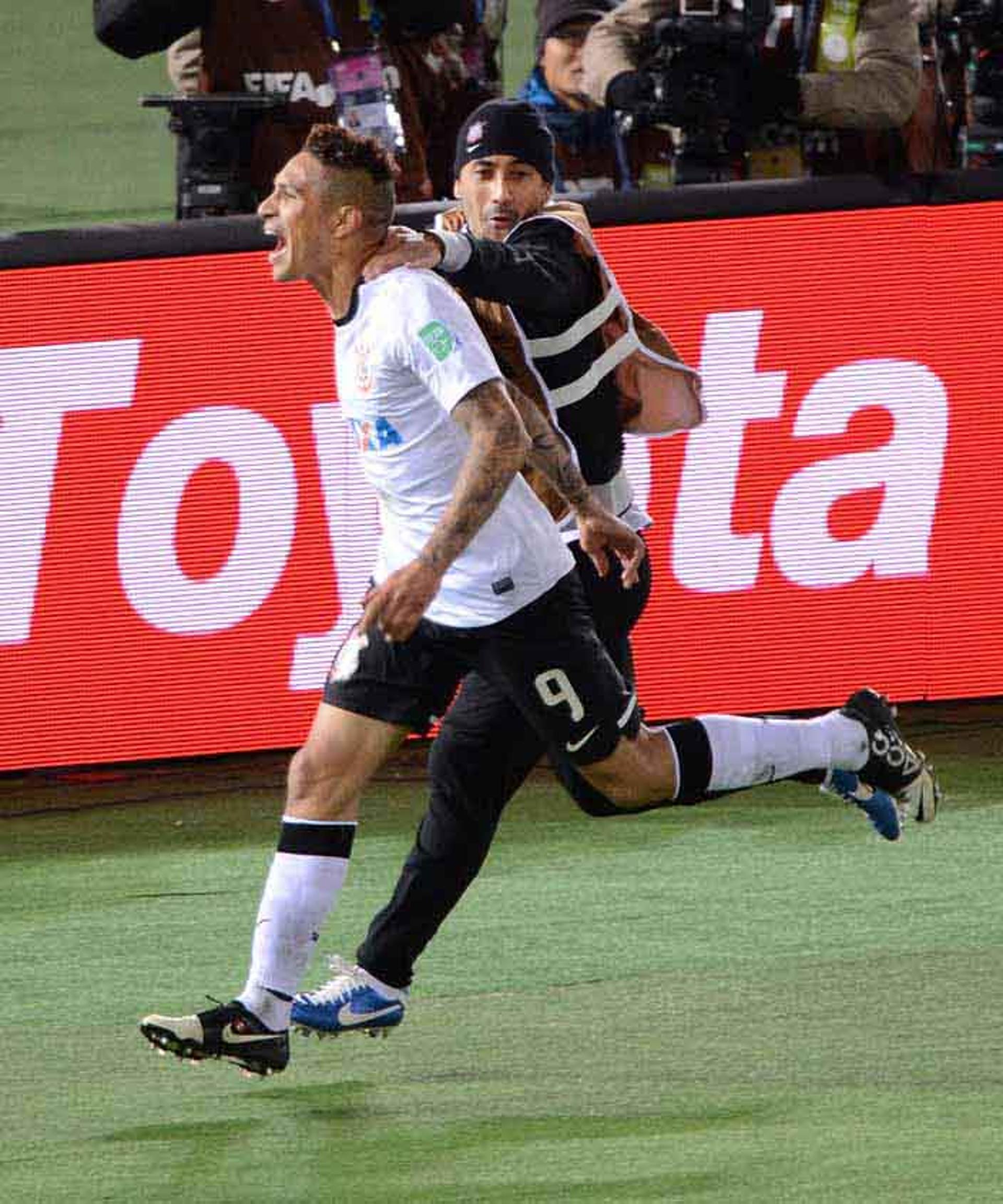 Guerrero comemora o gol do título mundial