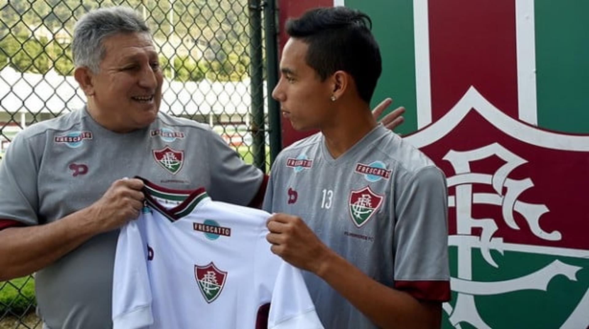 Romerito e Rojas - Fluminense