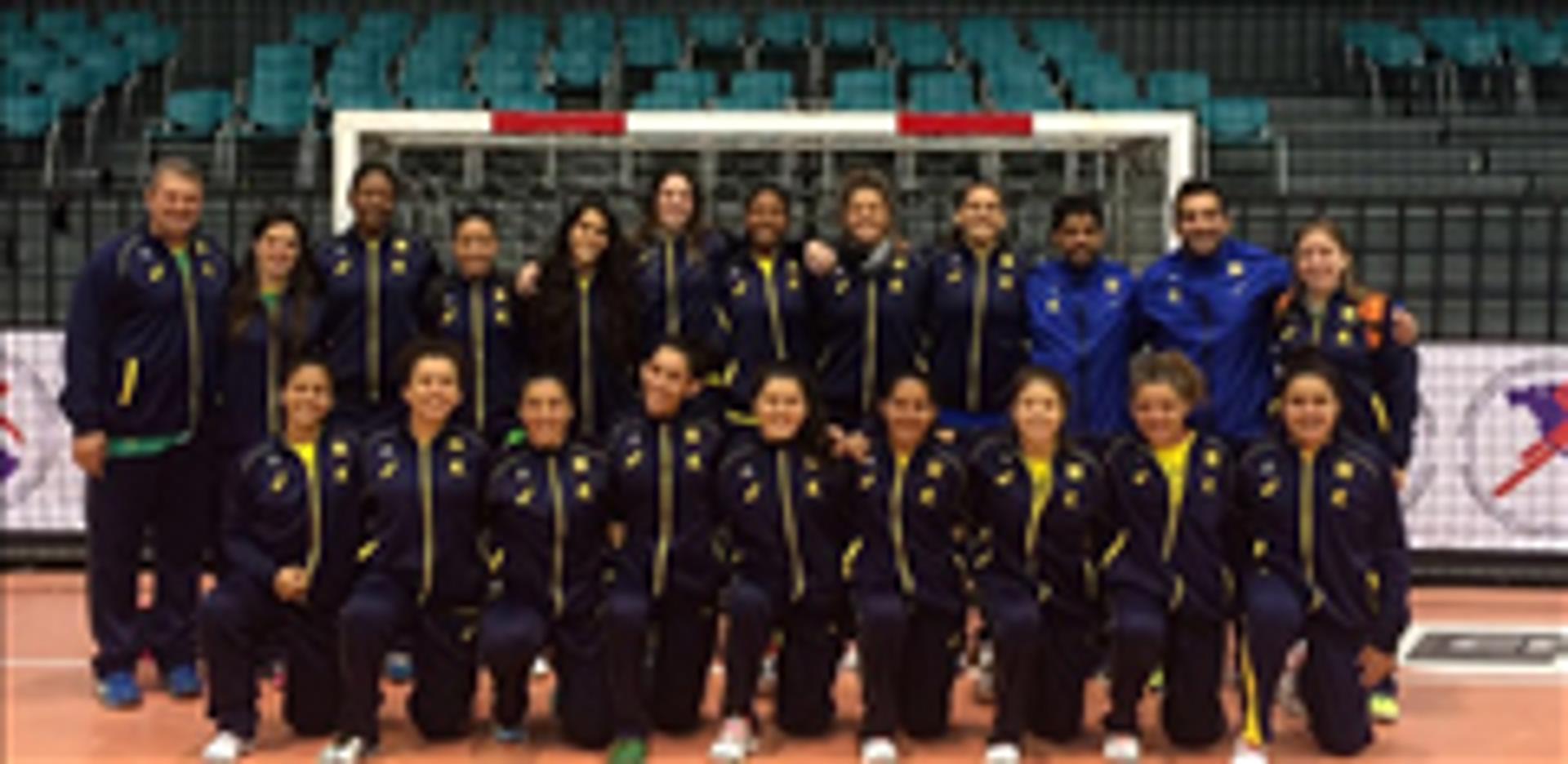 Seleção Juvenil Feminina busca título para categoria na Eslováquia. Foto: Divulgação CBHb