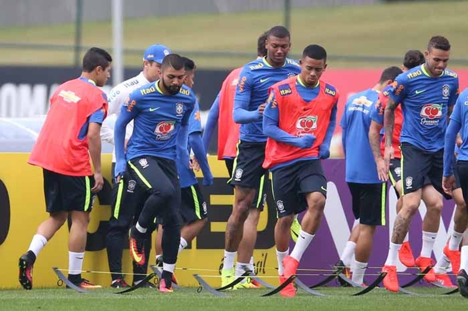 Treino da Seleção