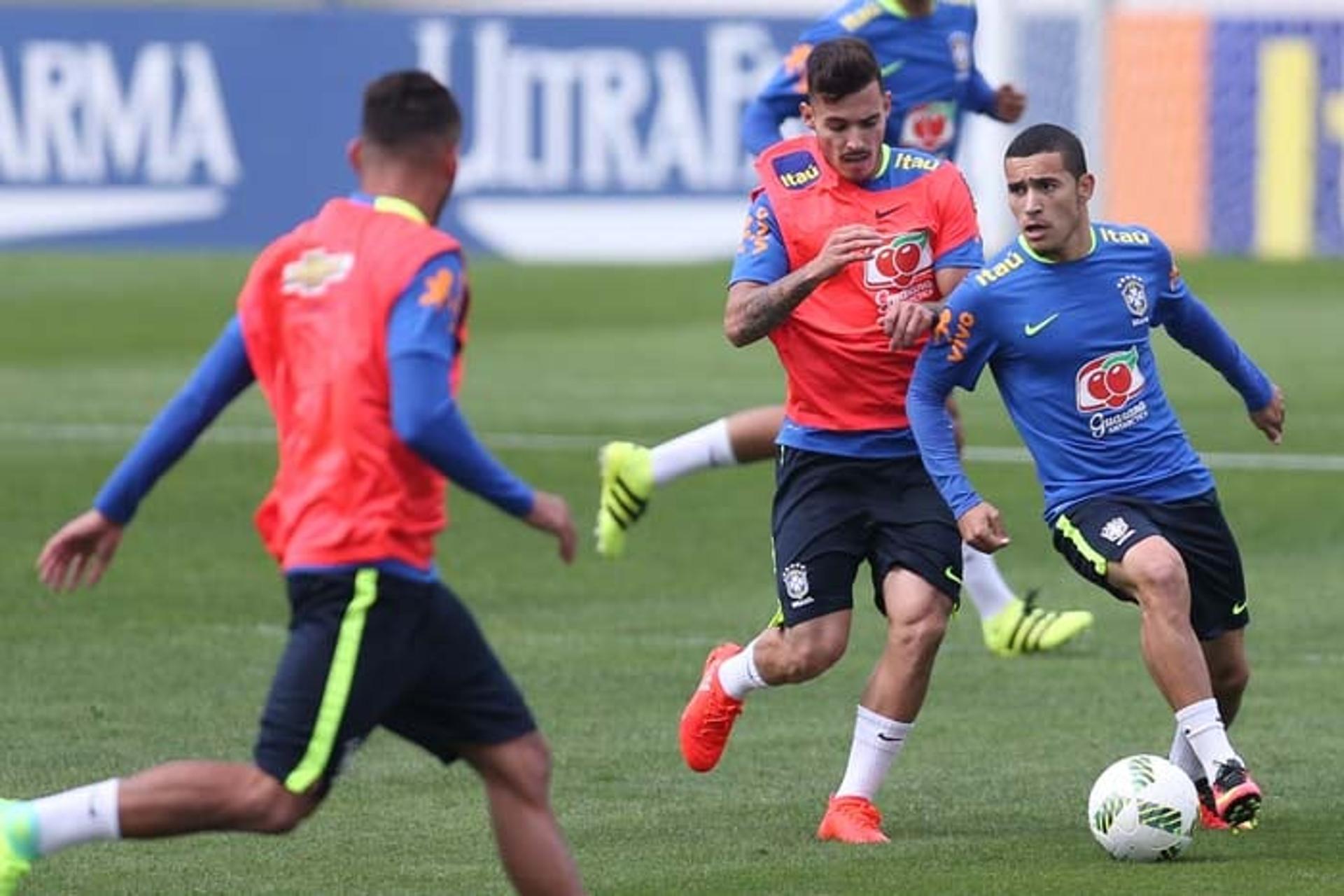 Treino da Seleção nesta quarta-feira