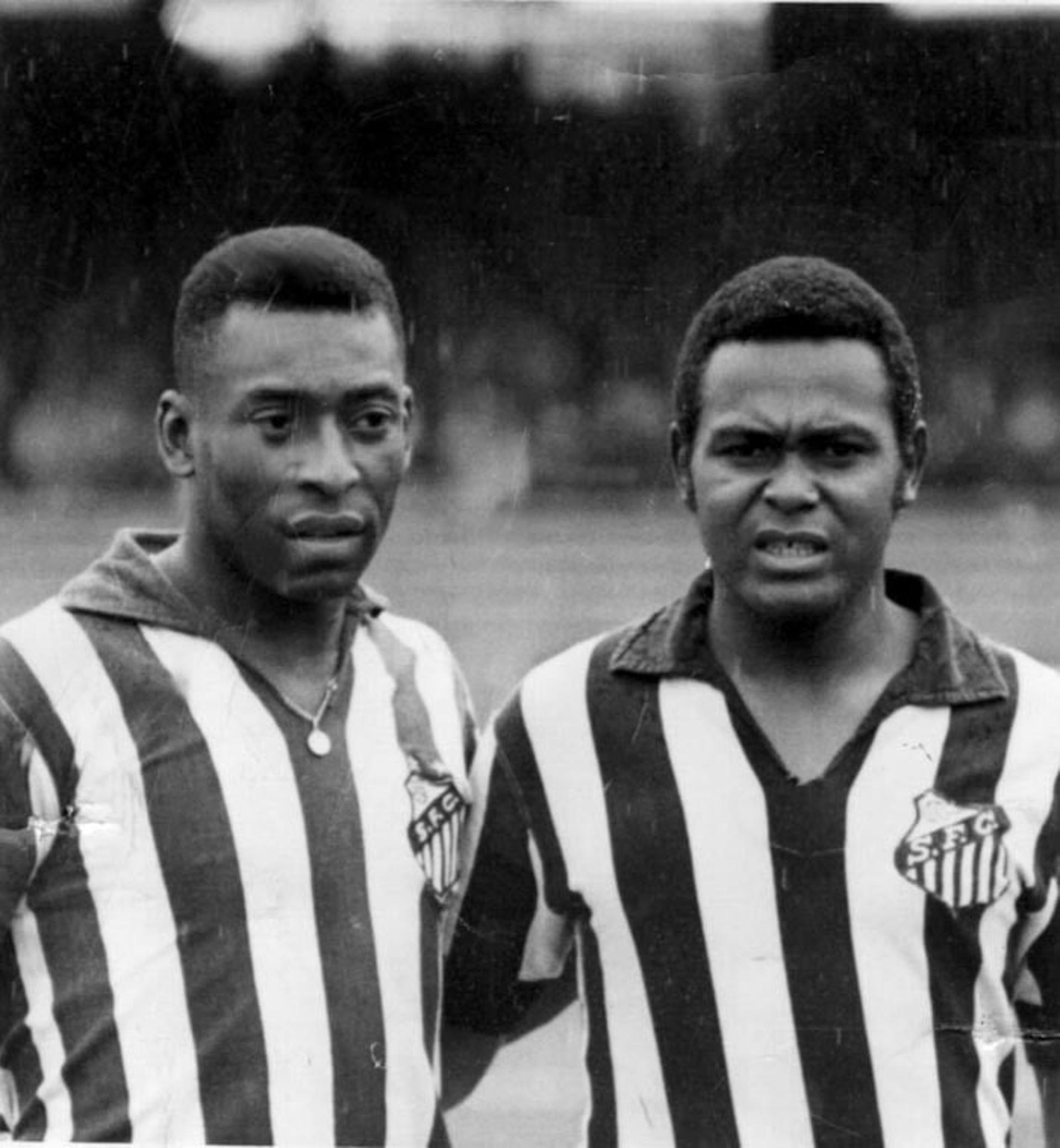 Pelé e Coutinho - SANTOS