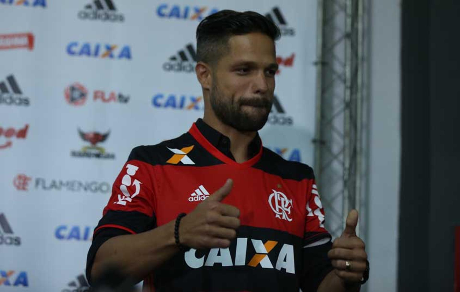 Apresentação de Diego Ribas no Flamengo