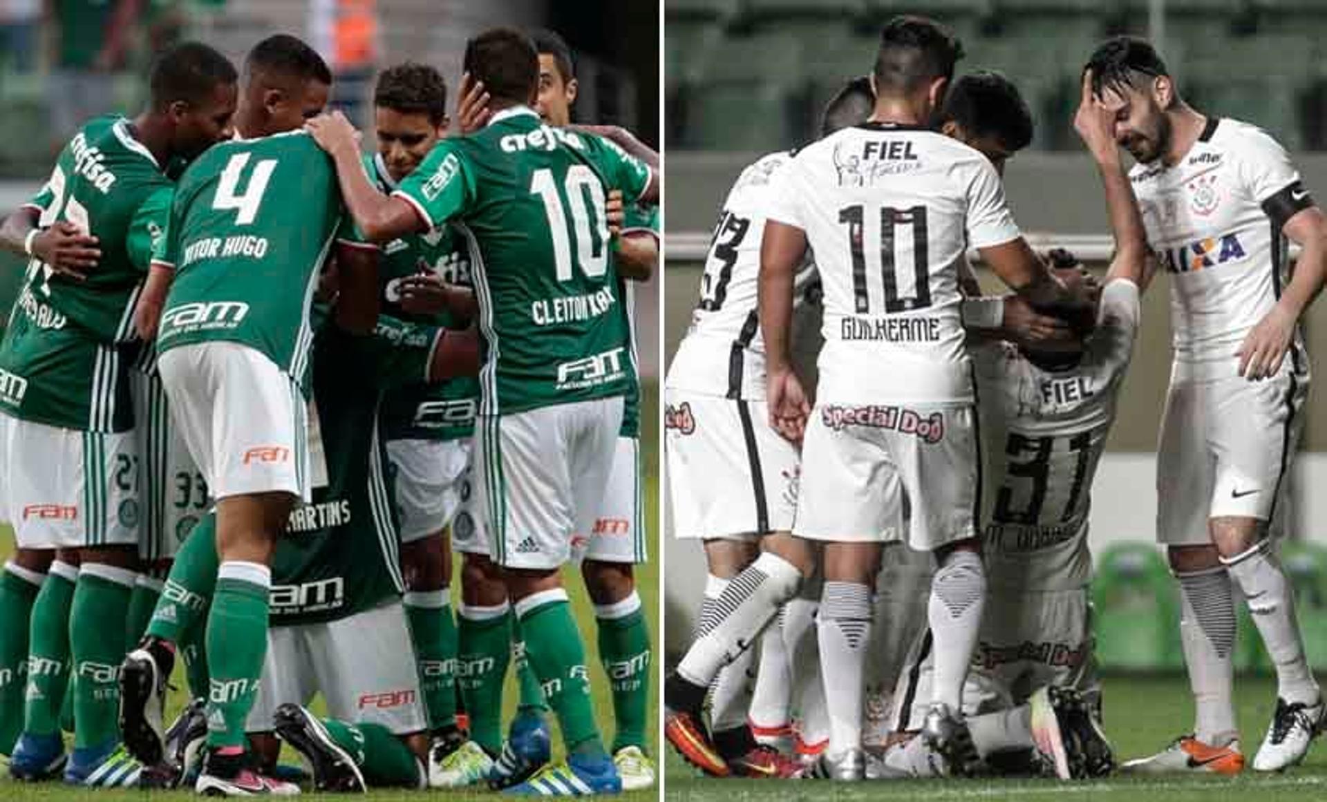 Palmeiras é o líder, com 32 pontos, e Corinthians o vice-líder (30)