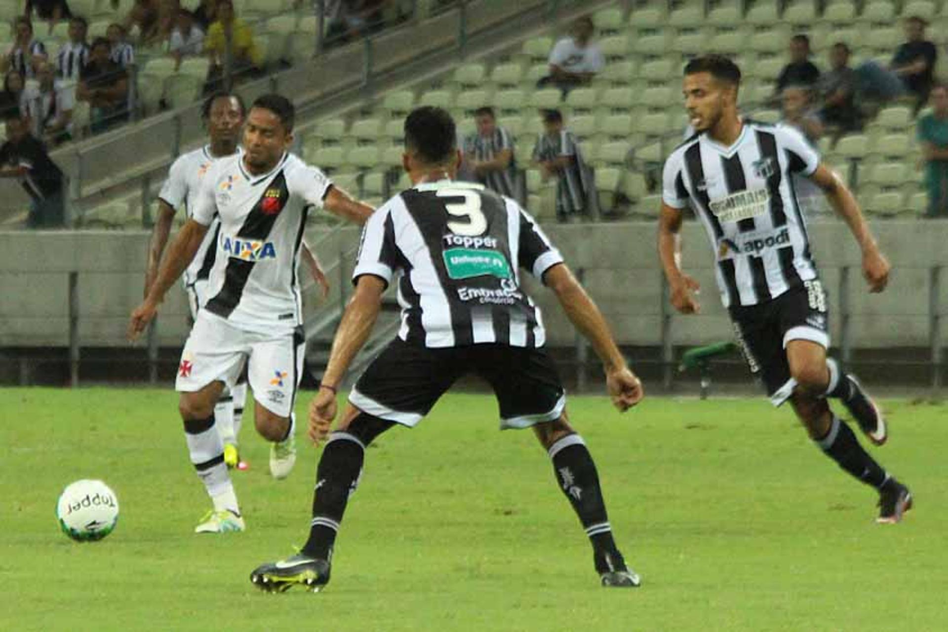 Último encontro: Ceará 0x0 Vasco (19ª rodada)