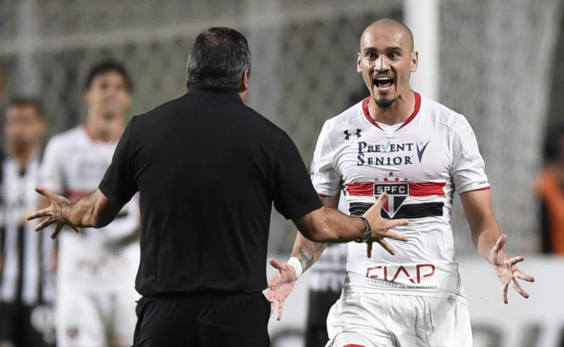 Último jogo entre os times: Atlético-MG 2 x 1 São Paulo, pelo segundo jogo das quartas de final da Libertadores-2016