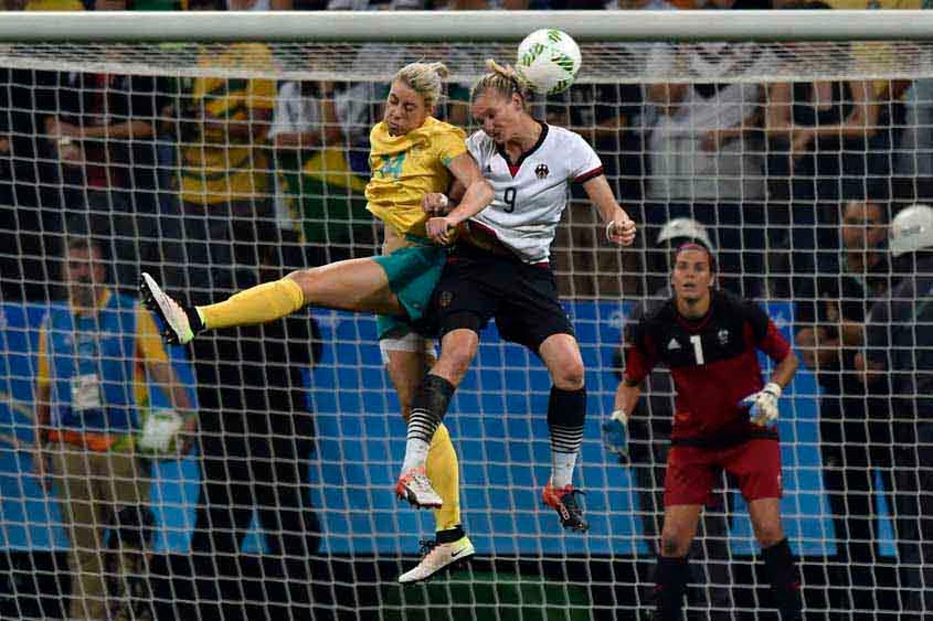 Alemanha e Austrália ficaram no empate no futebol feminino