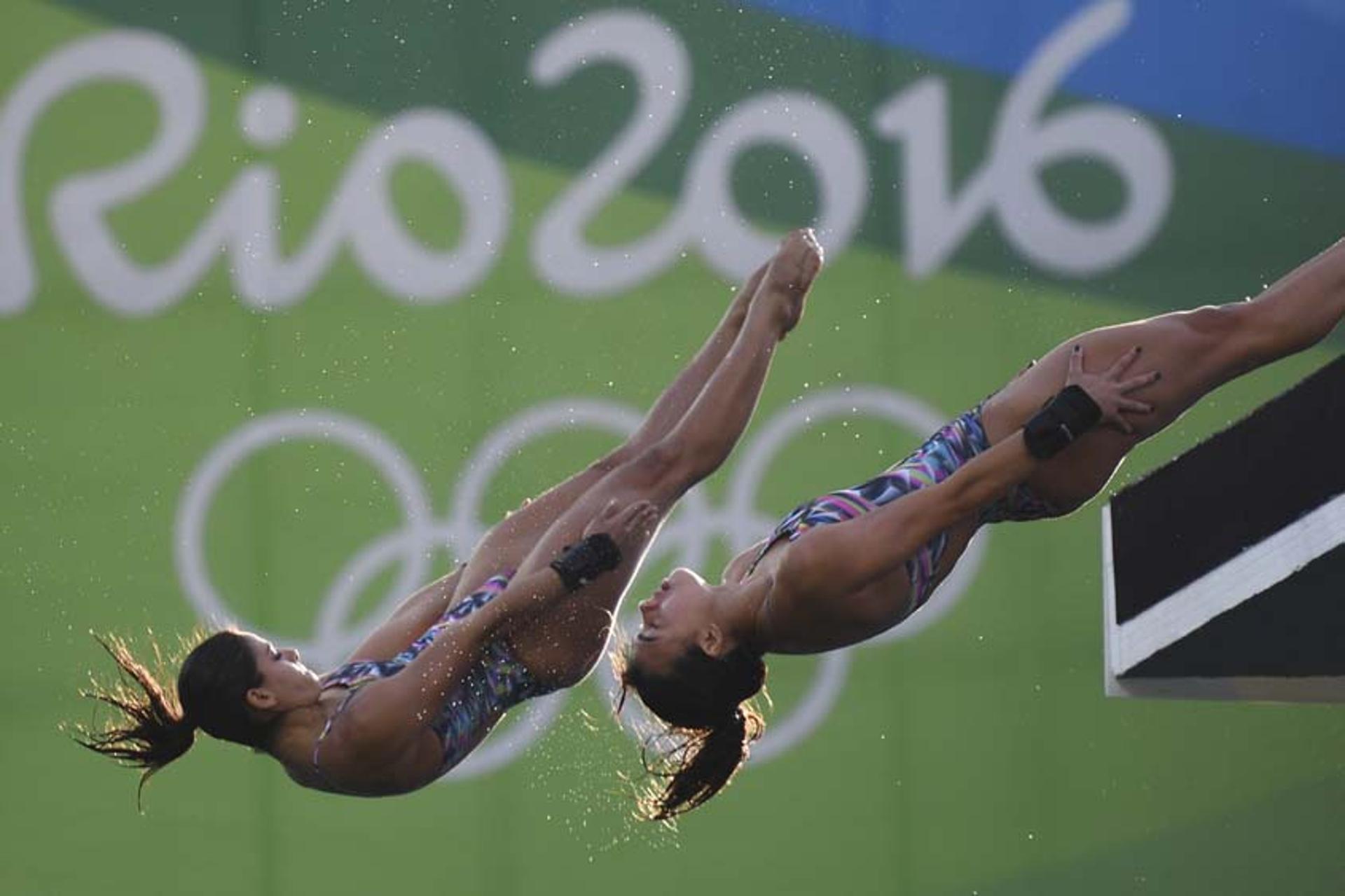 Giovanna Pedroso e Ingrid Oliveira competiram nesta terça&nbsp;