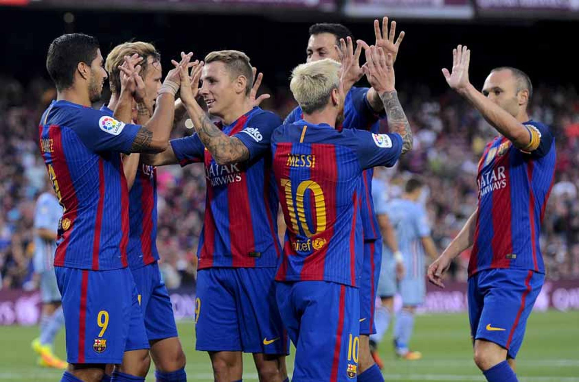 Barcelona vence a Sampdoria no Camp Nou