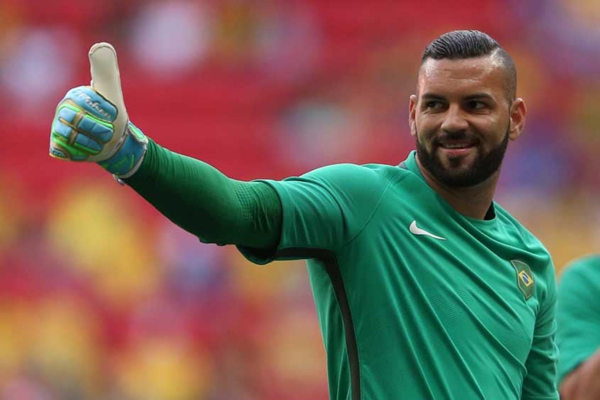 Weverton ainda não sofreu gol na Rio-2016