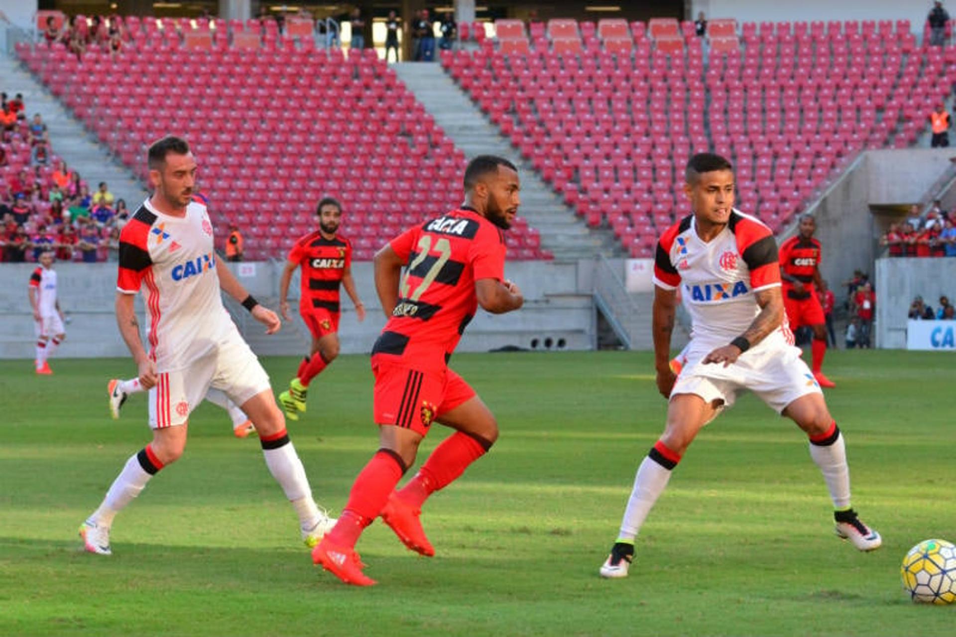 Everton e Mancuello - Sport x Flamengo