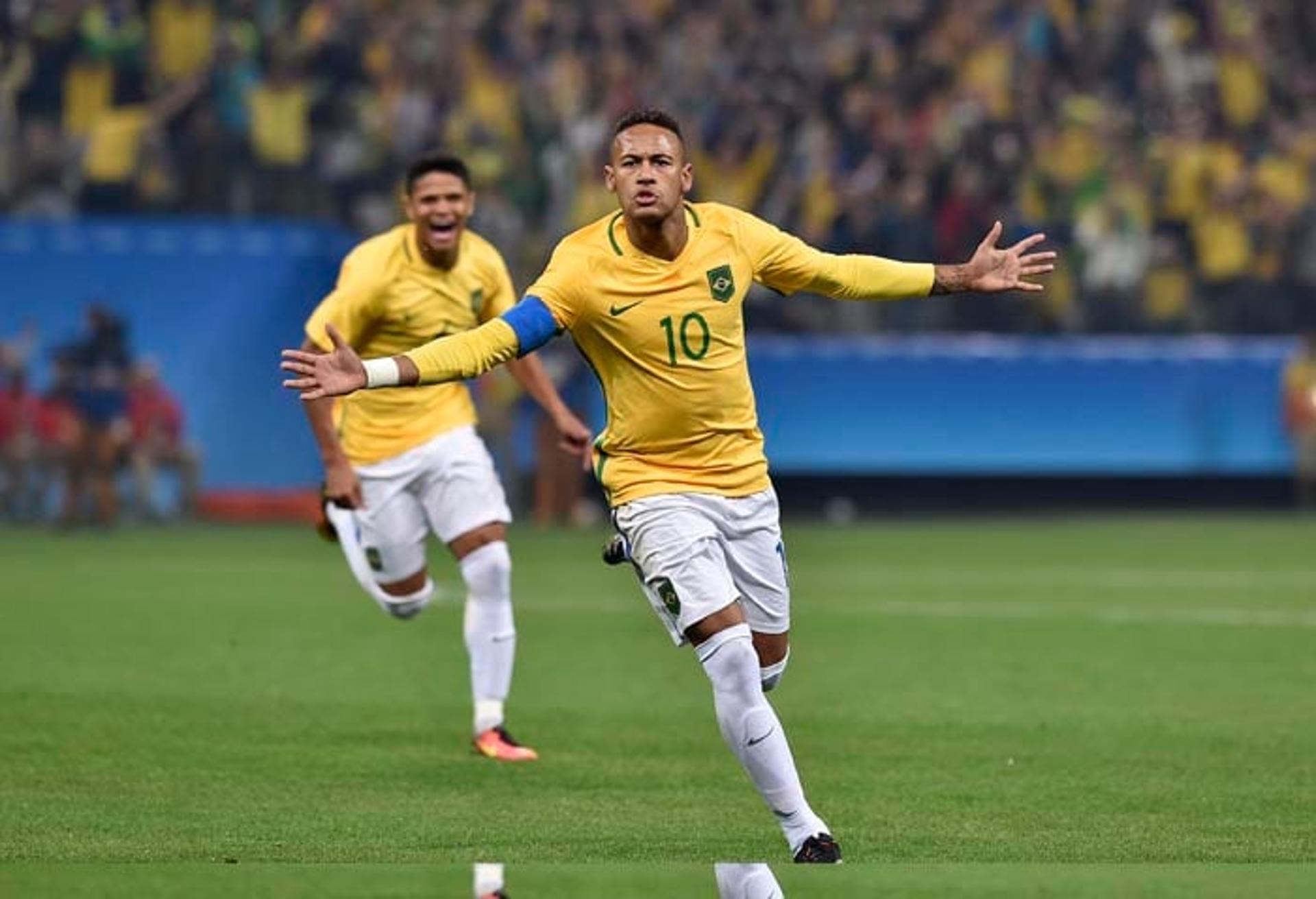 Brasil venceu a Colômbia por 2 a 0; o primeiro foi de Neymar