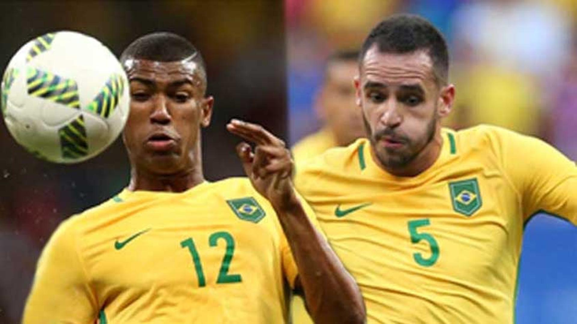 Walace e Renato Augusto, pela Seleção