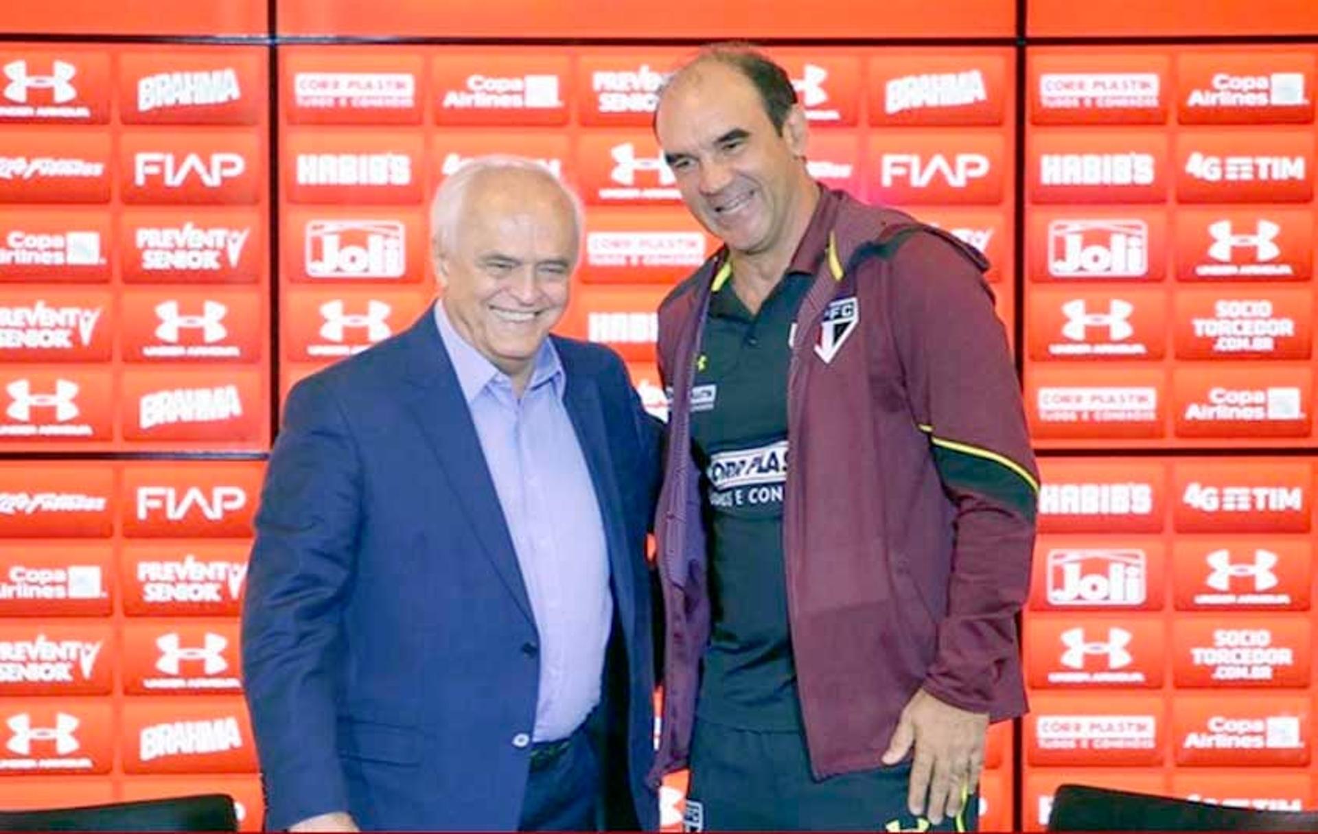 Ricardo Gomes é apresentado no SPFC