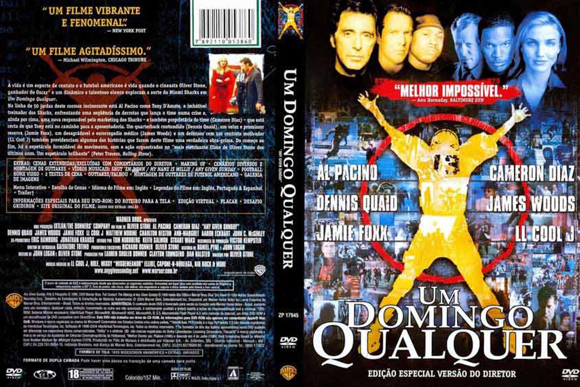 Capa do Filme - Um Domingo qualquer