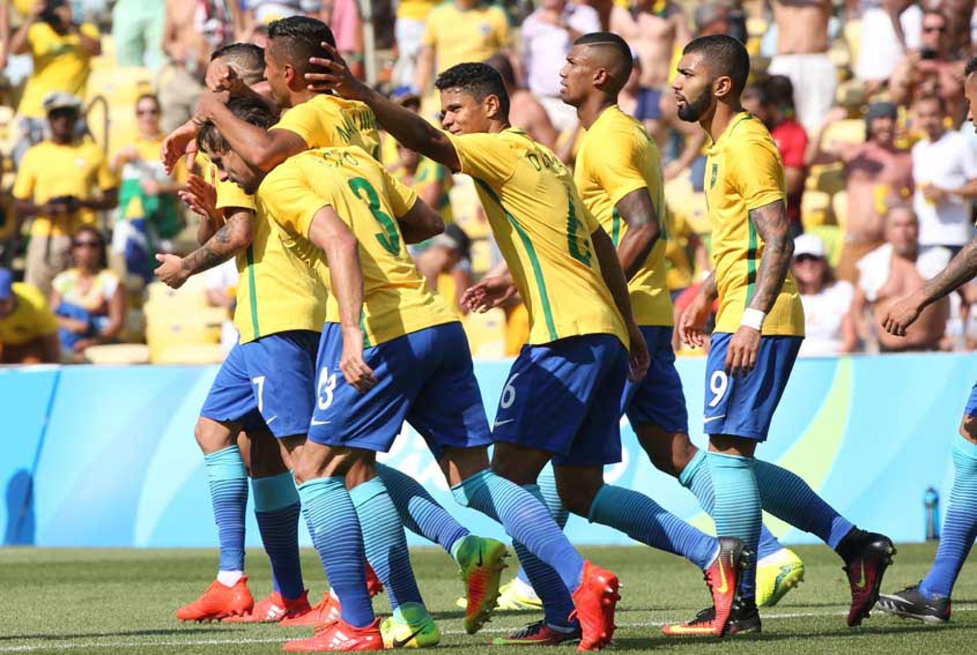 No futebol masculino, Brasil x Alemanha farão uma final de gigantes no sábado, às 17h30