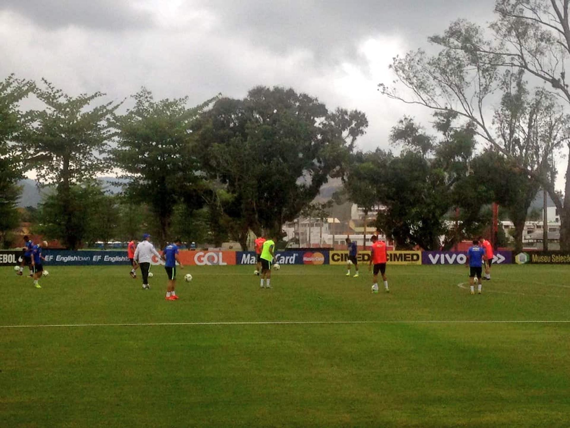 Treino da Seleção Brasileira