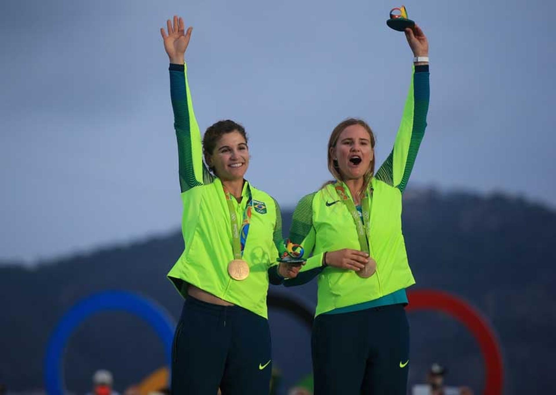 Martine e Kahena conquistaram o ouro - Veja fotos!