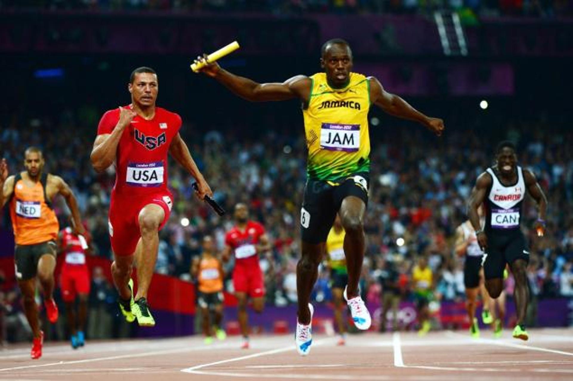 Em Londres-2012, o time jamaicano foi campeão olímpico com extrema facilidade (Foto: Olivier Morin/AFP)