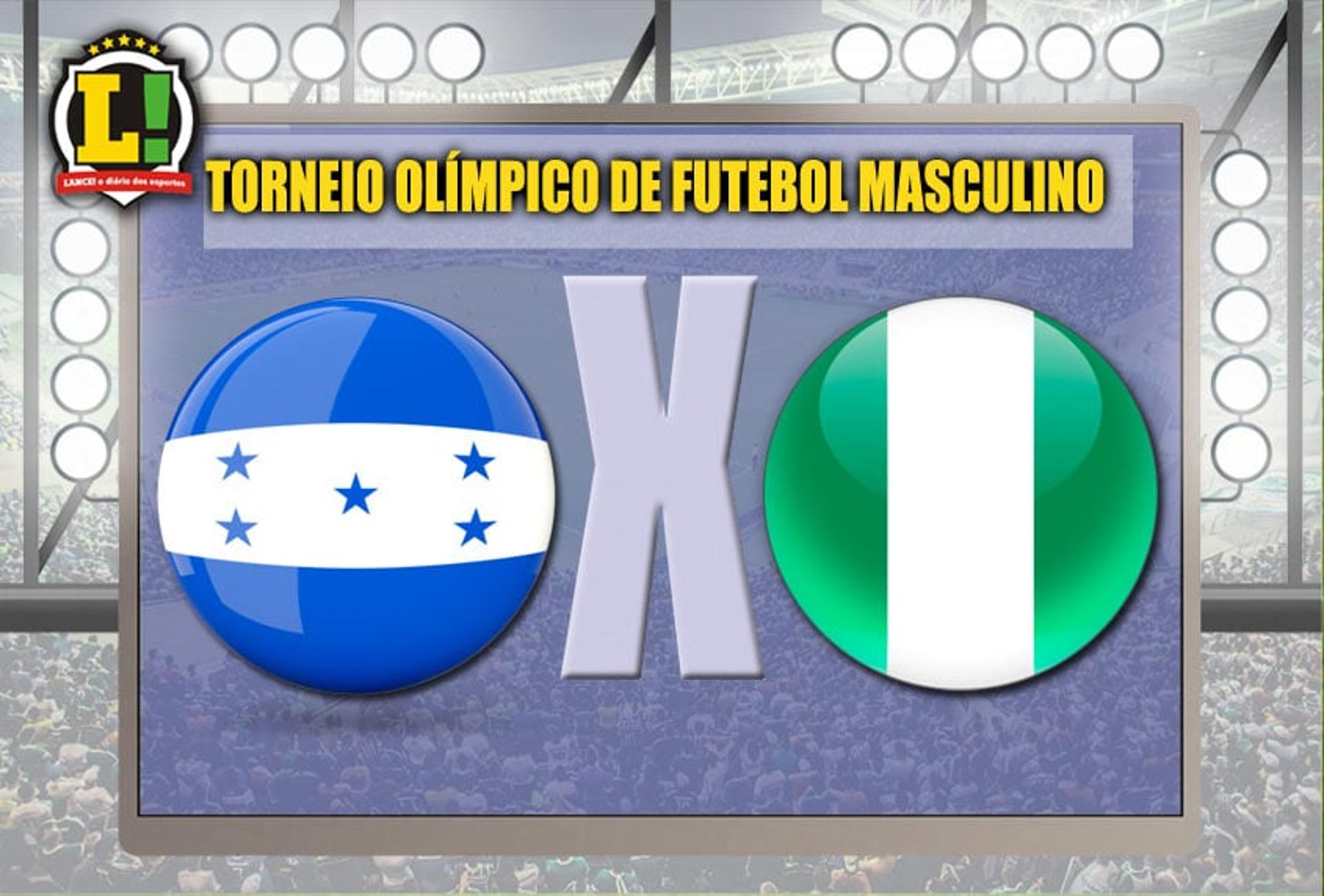 Apresentação Honduras x Nigéria Torneio Olímpico de futebol