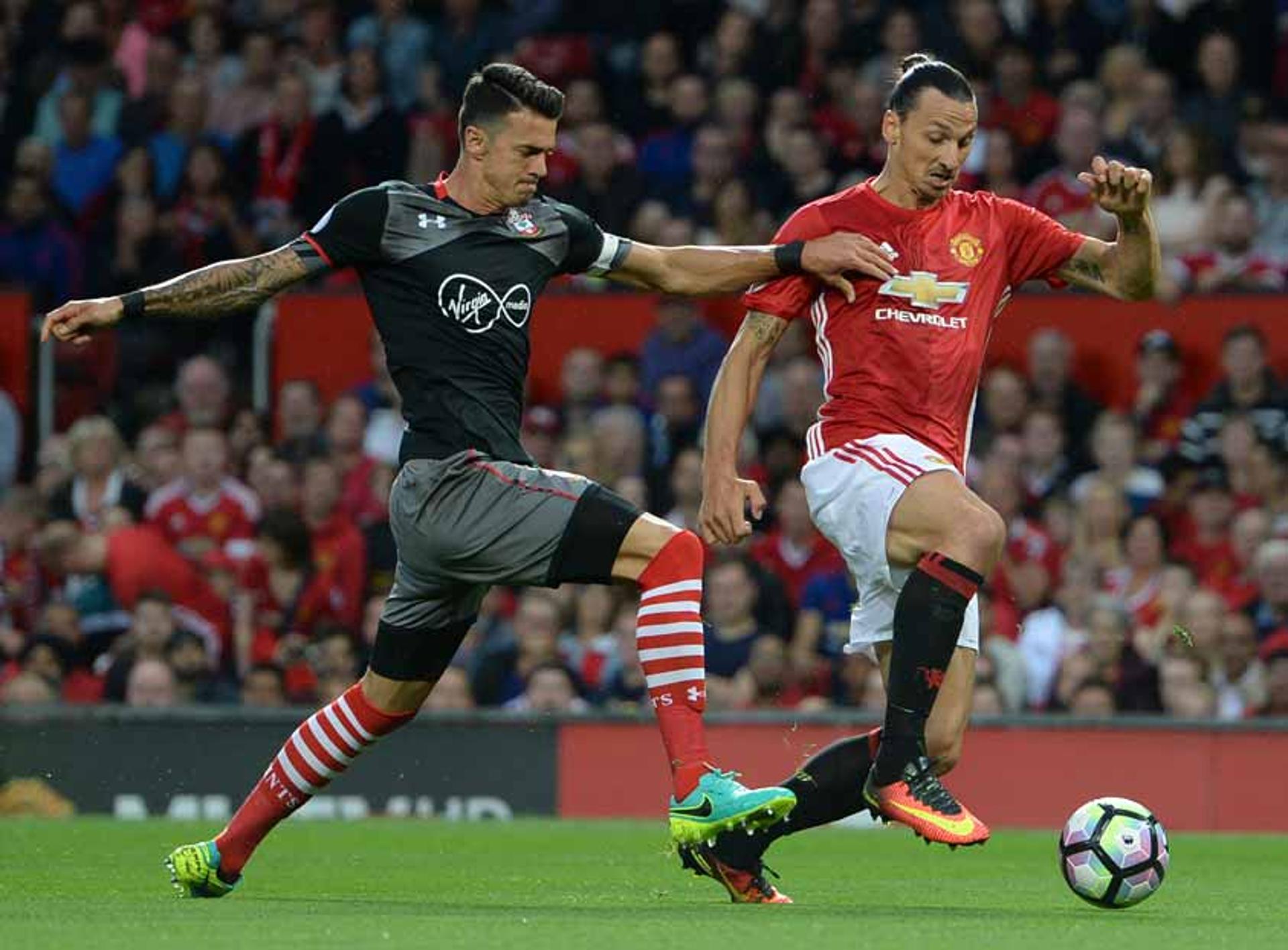 Fonte e Ibrahimovic - Manchester United x Southampton