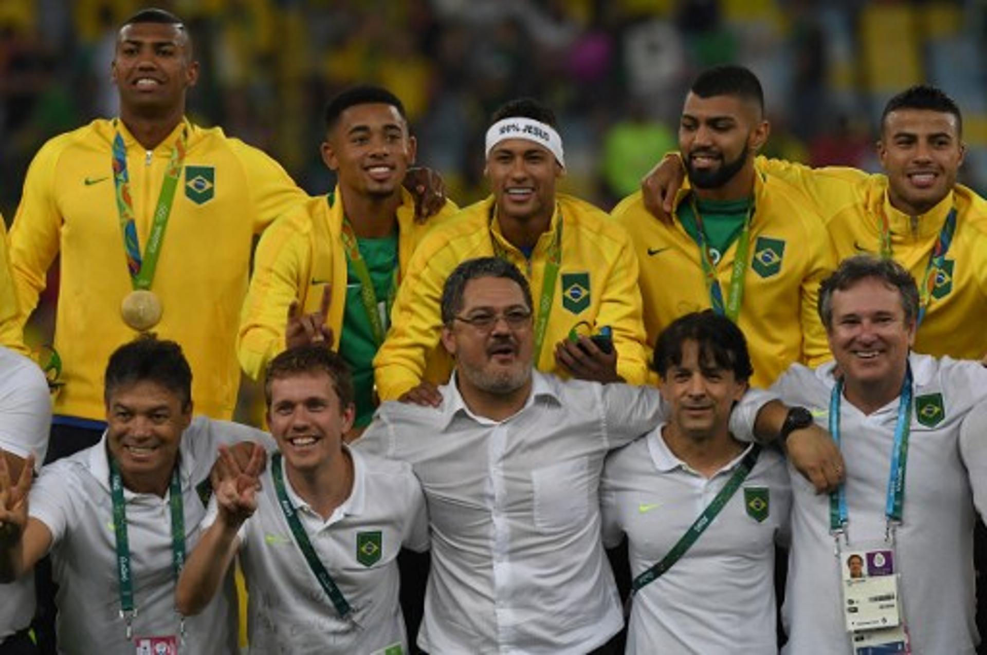 Imagens da conquista da Seleção olímpica