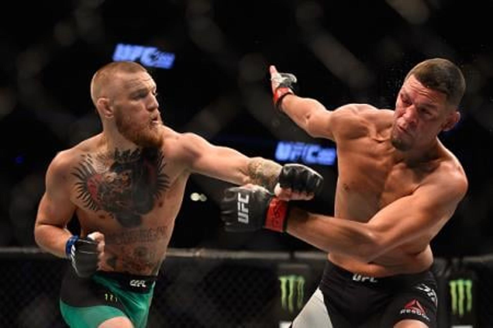 McGregor derrotou Nate Diaz na decisão majoritária