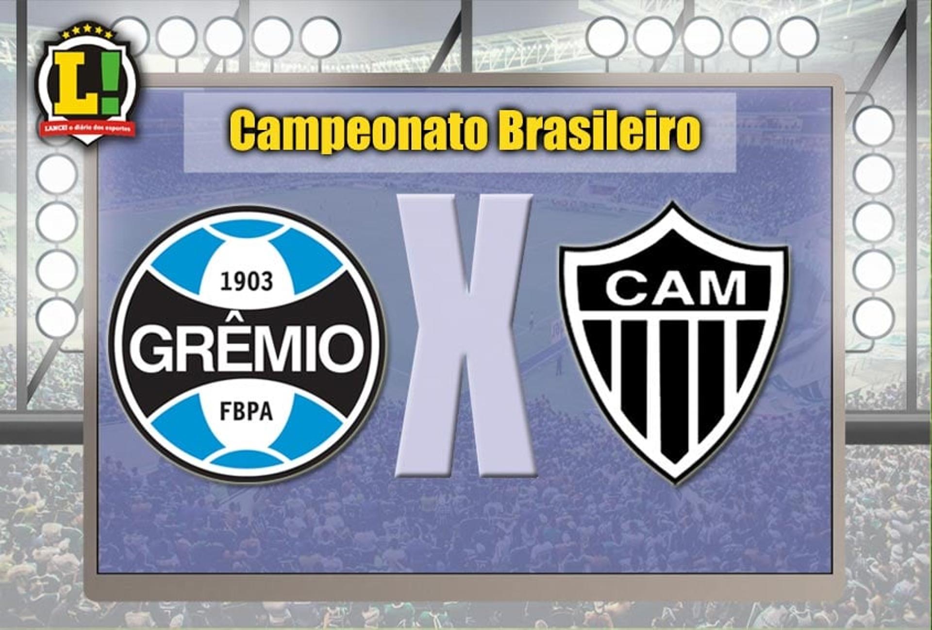 Apresentação Grêmio x Atlético-MG Campeonato Brasileiro