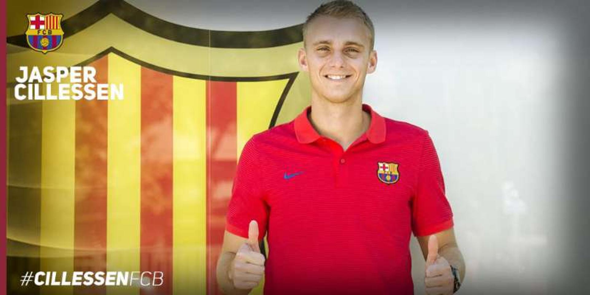 Cillessen já vestiu a camisa blaugrana