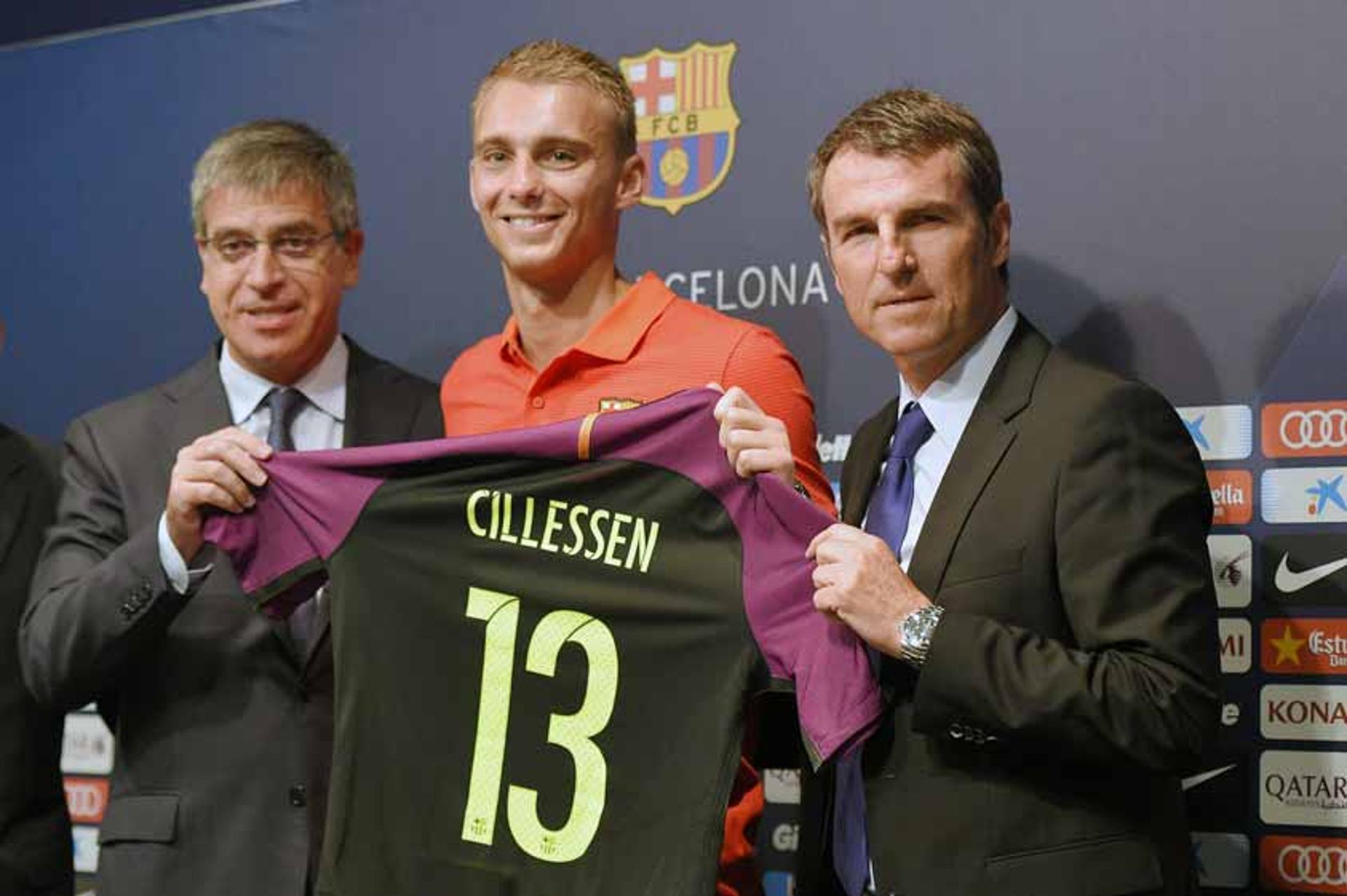 Cillessen é apresentado no Barcelona