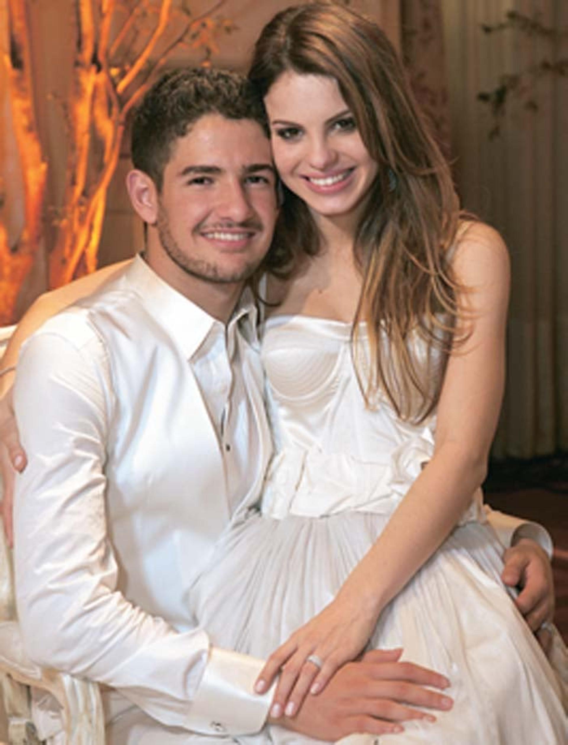 Alexandre Pato e Sthefany Brito