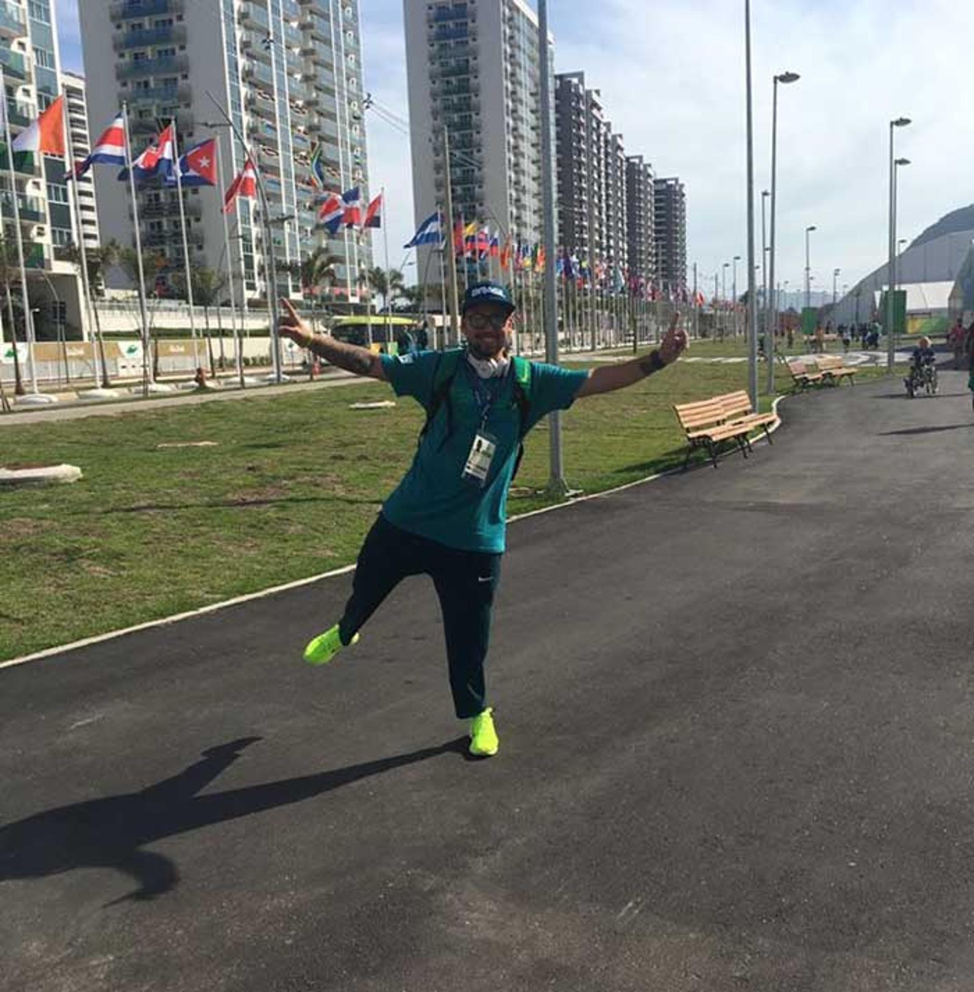 Alan Fonteles começou a praticar atletismo aos oito anos