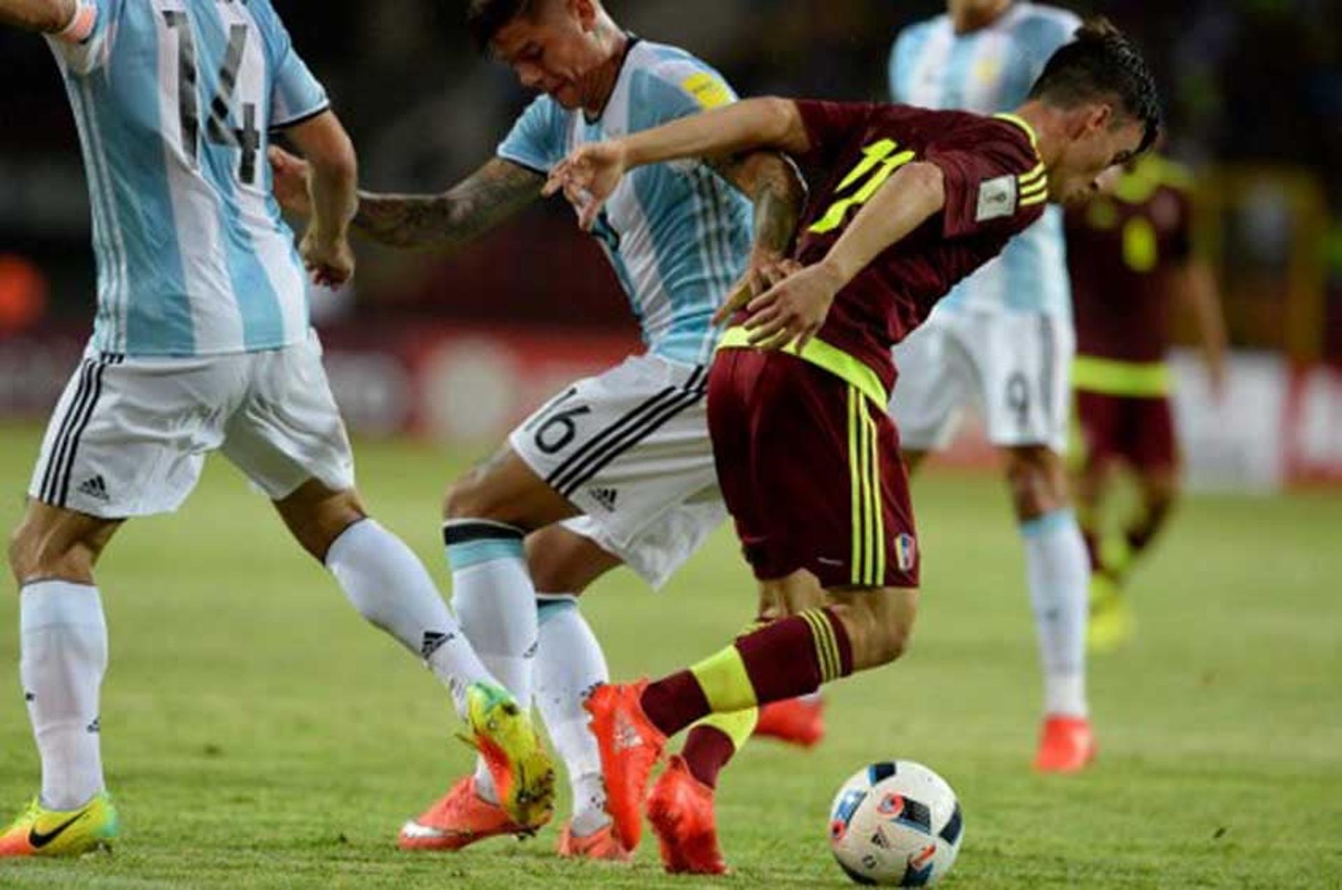 Venezuela x Argentina (Foto:AFP)