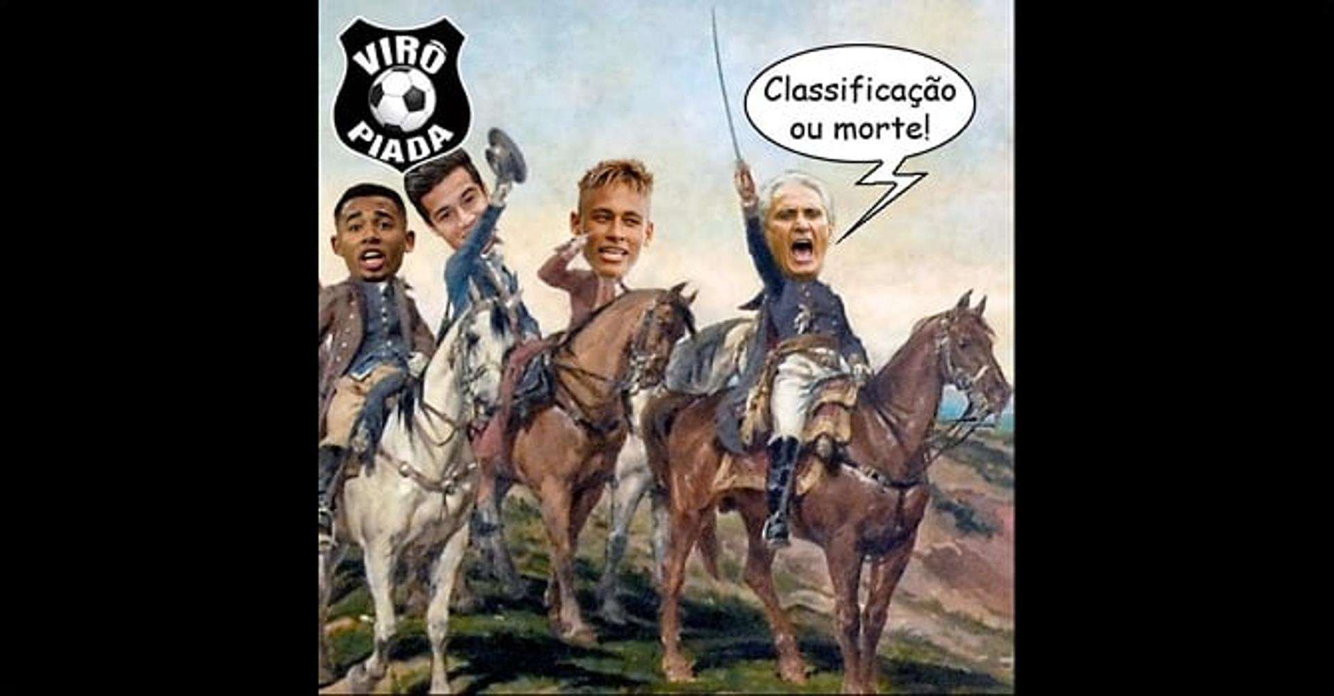 Vitória do Brasil rende memes nas redes sociais