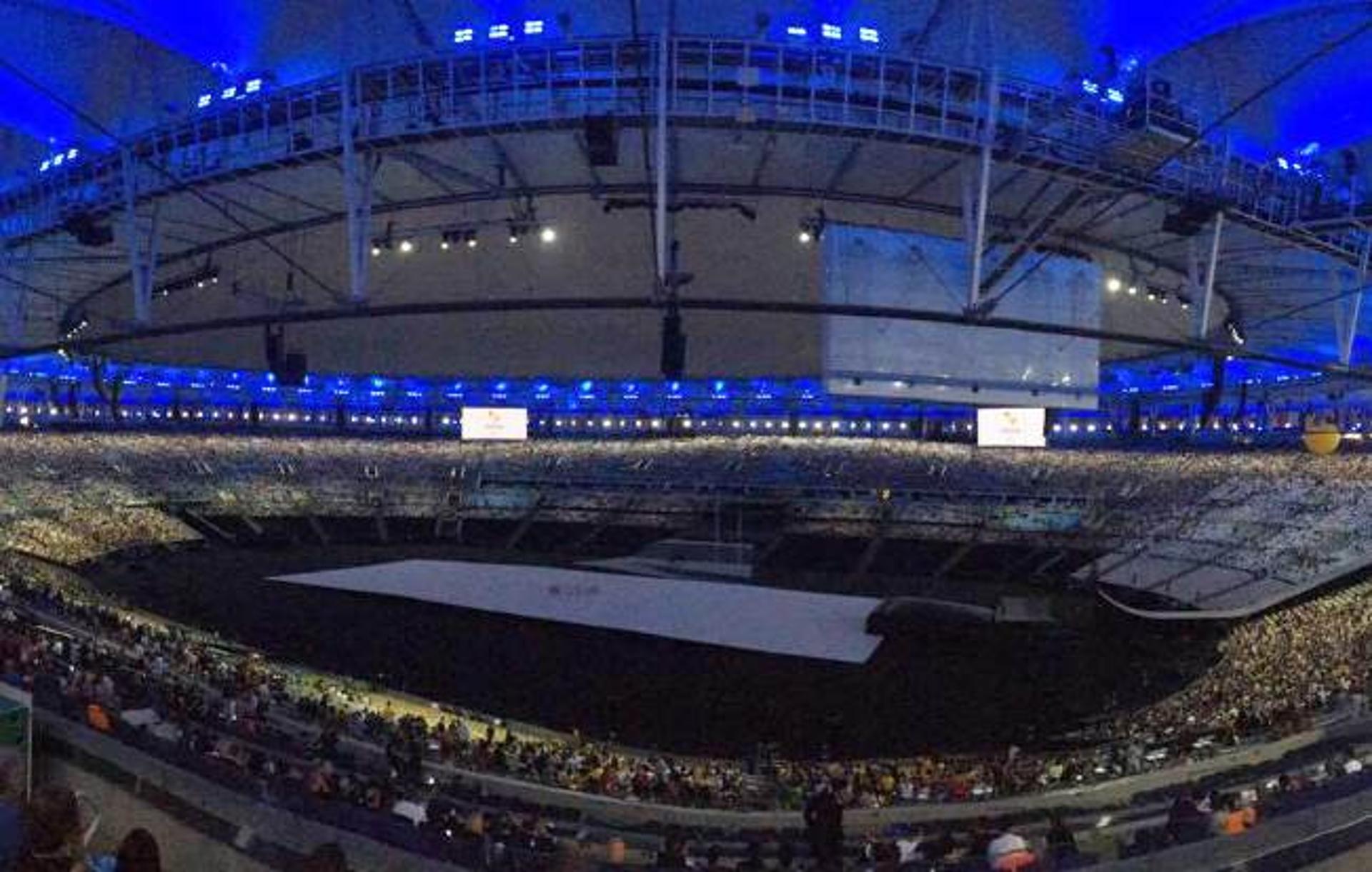 Maracanã - cerimônia de abertura dos Jogos Paralímpicos