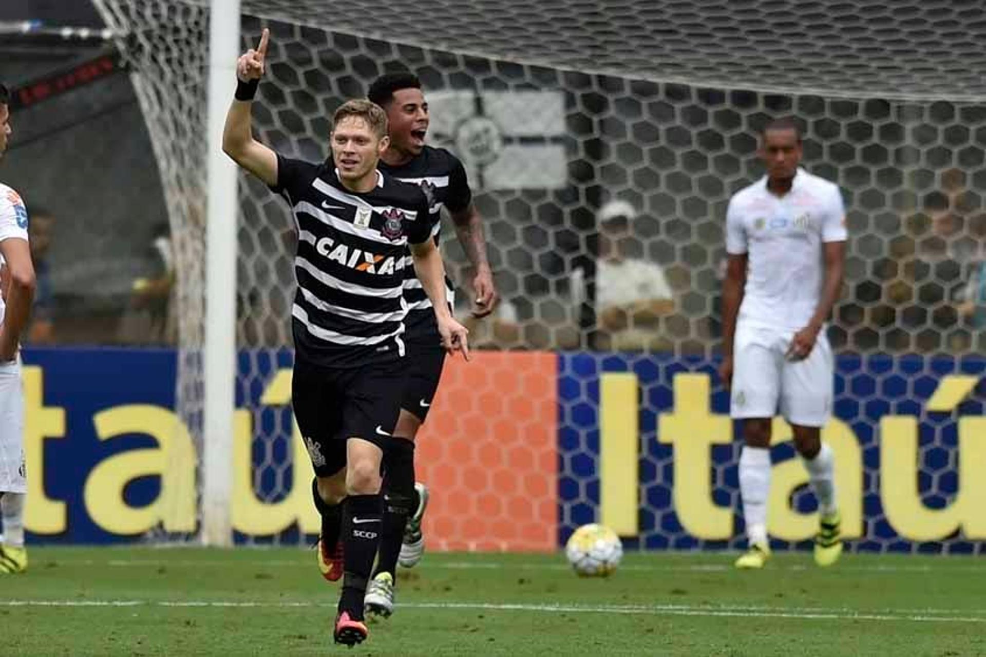 Marlone fez gol do Timão sobre o Santos