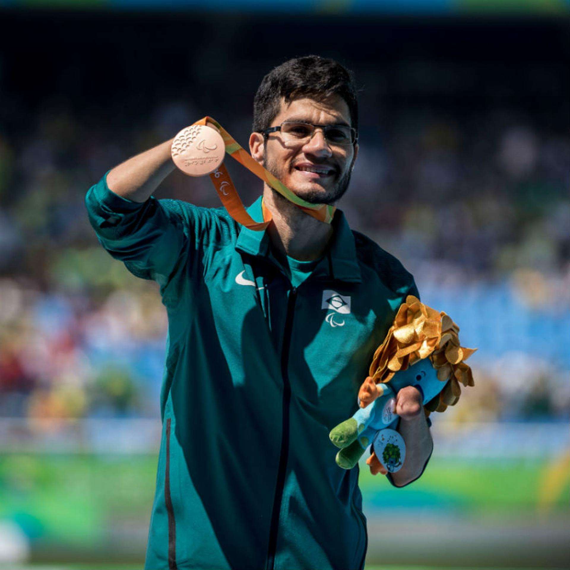 Yohansson Nascimento faturou o bronze nos 100m rasos T47