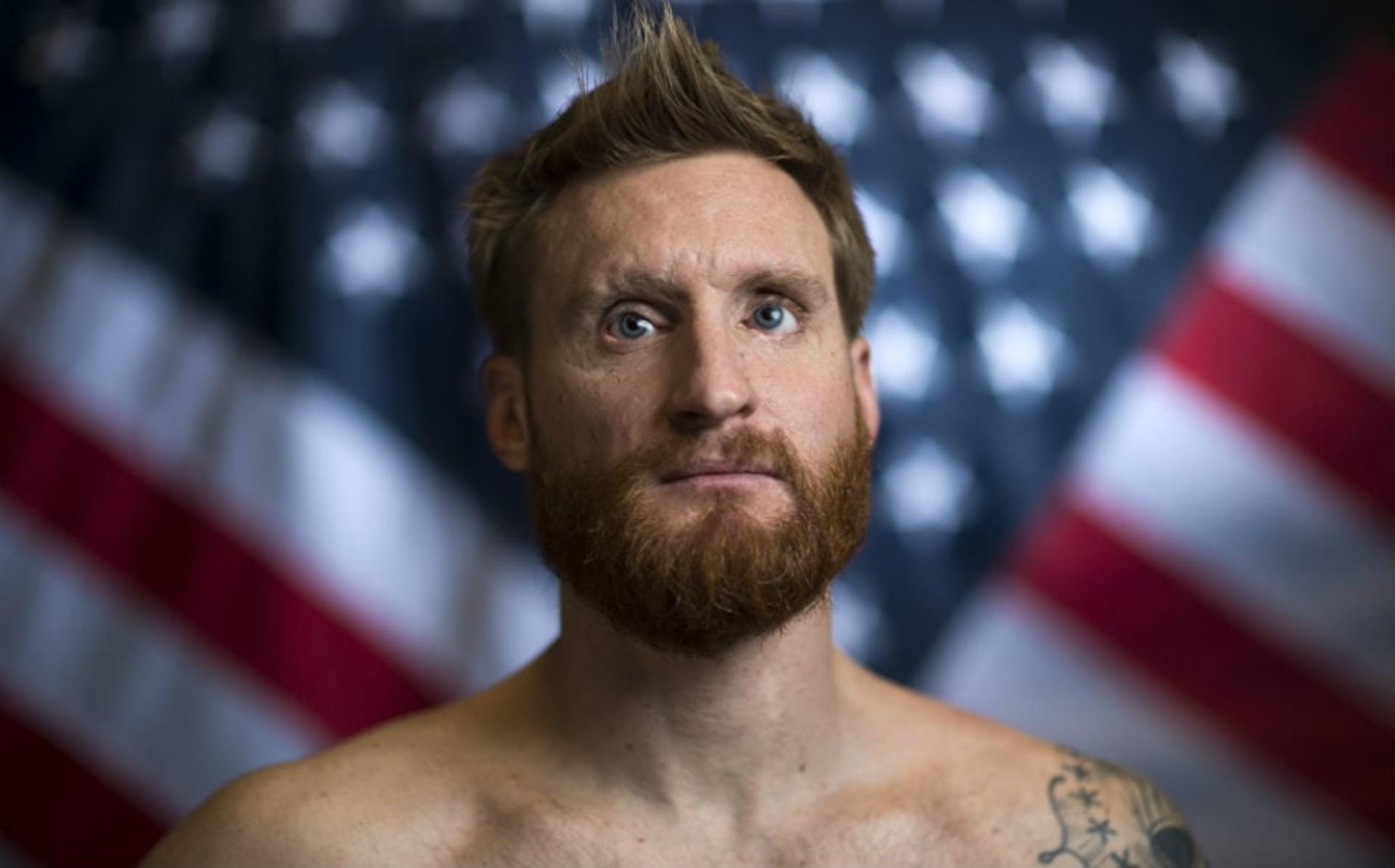 Nadador paralímpico dos Estados Unidos, Bradley Snyder (Foto: Valerie Macon/AFP)