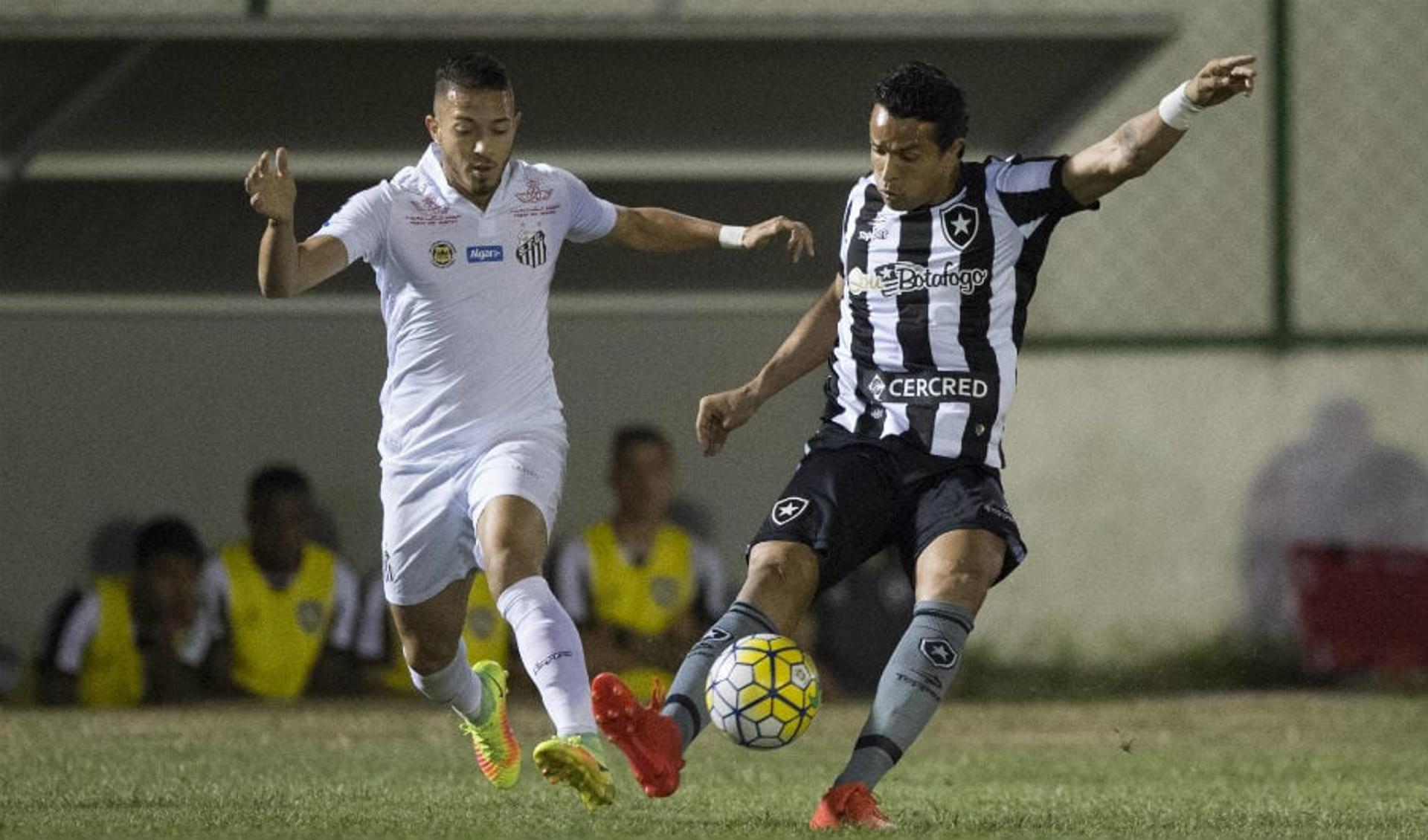 Dudu Cearense e Jean Mota - Botafogo x Santos