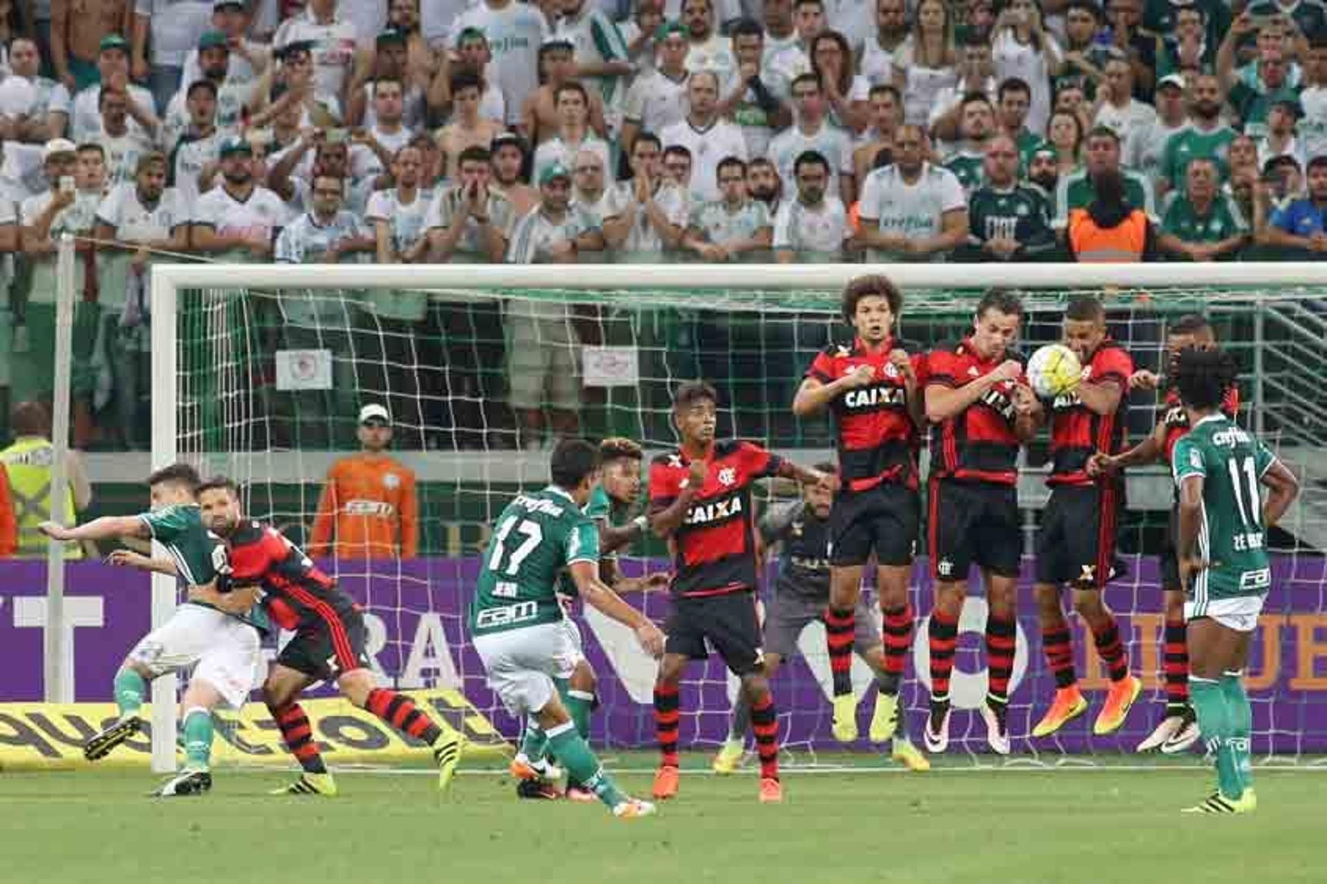 Palmeiras 1 x 1 Flamengo, no Allianz Parque&nbsp;