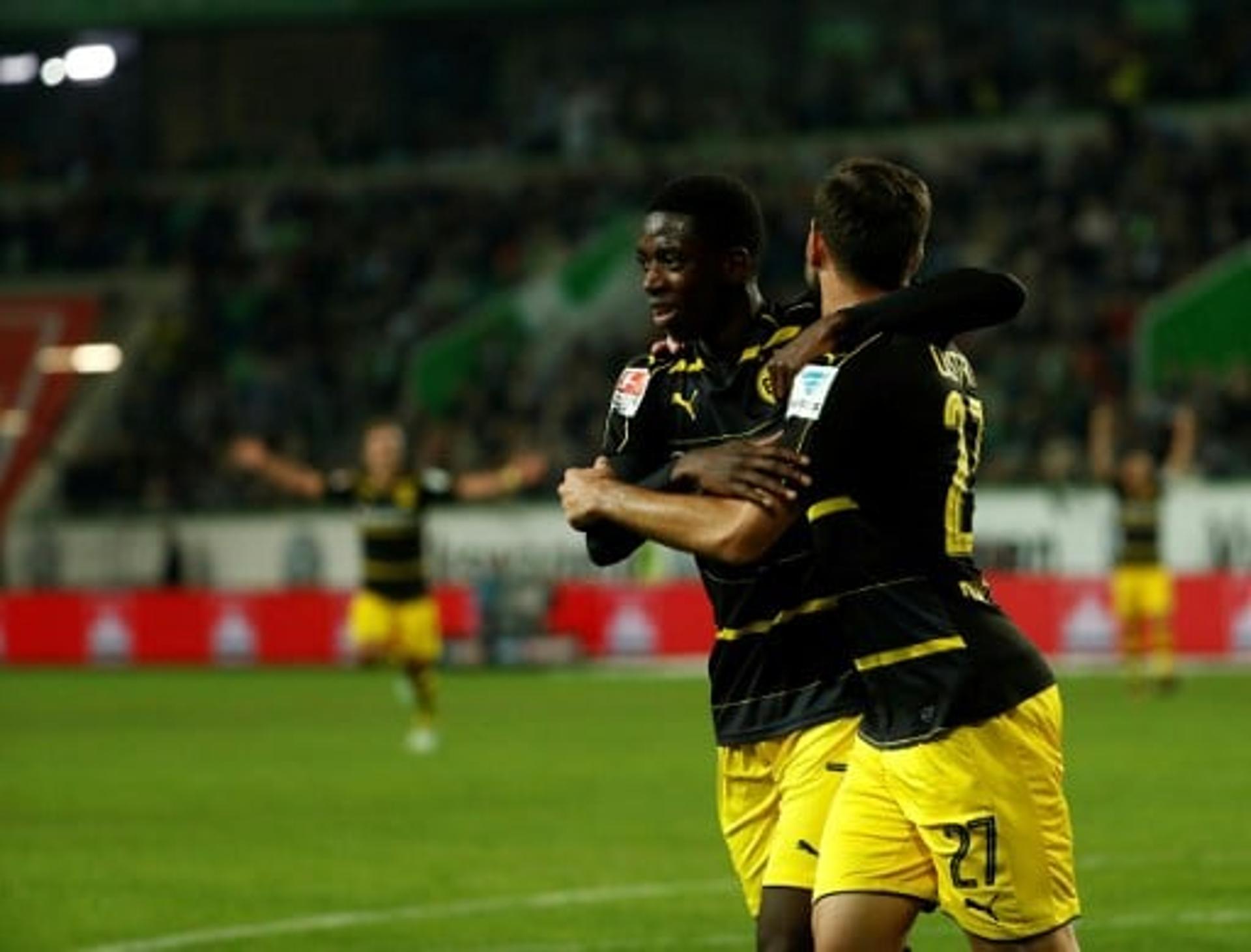 Dembele e Castro - Wolfsburg x Borussia Dortmund