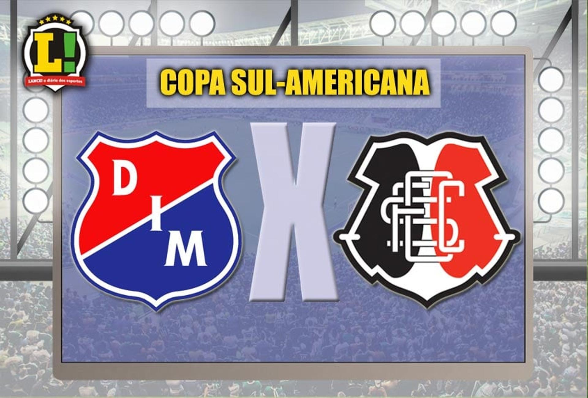 Apresentação Independiente Medellín e Santa Cruz Copa Sul-Americana