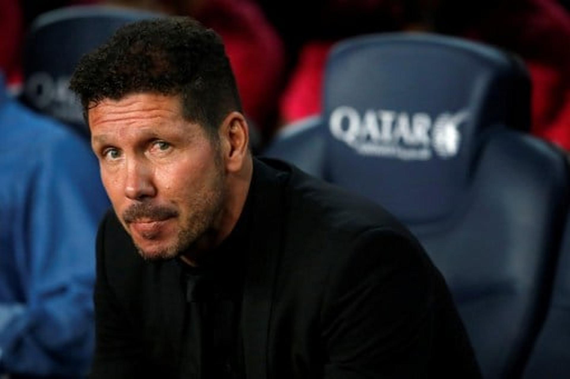 Diego Simeone - Barcelona x Atlético de Madrid