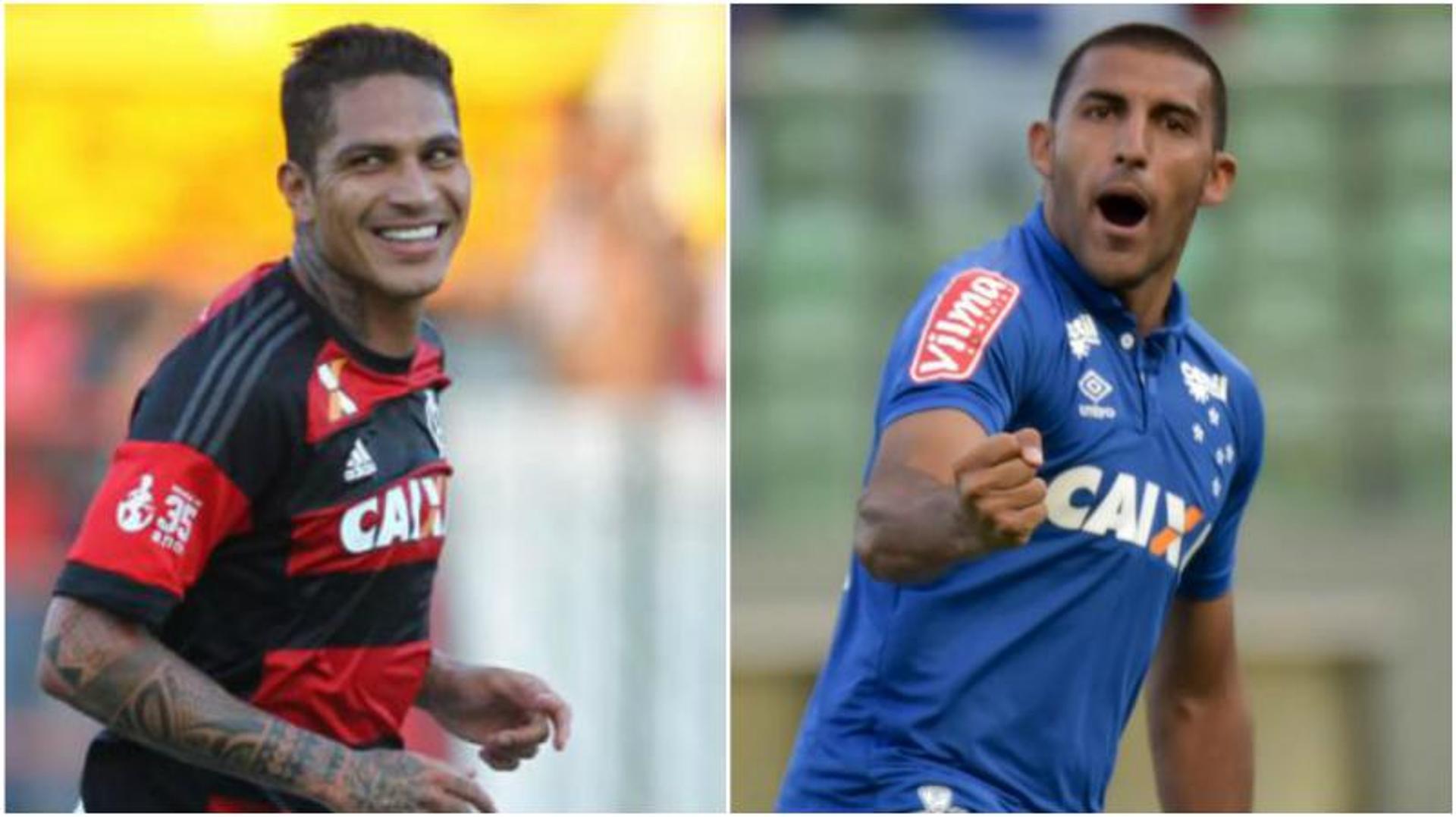 Confira na galeria as estatísticas dos estrangeiros de Flamengo e Cruzeiro neste Brasileirão