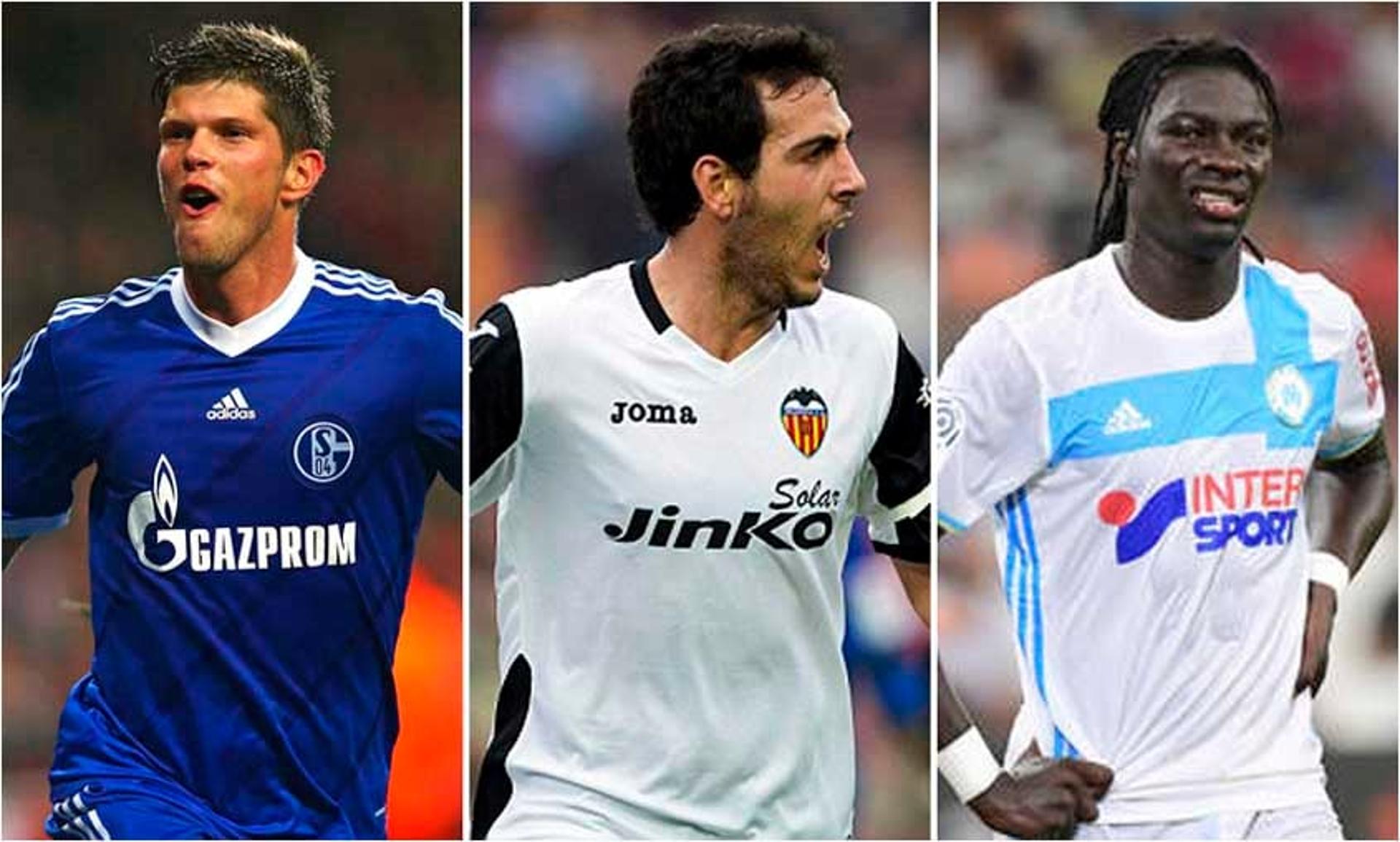 Montagem - Schalke x Valencia x Olympique