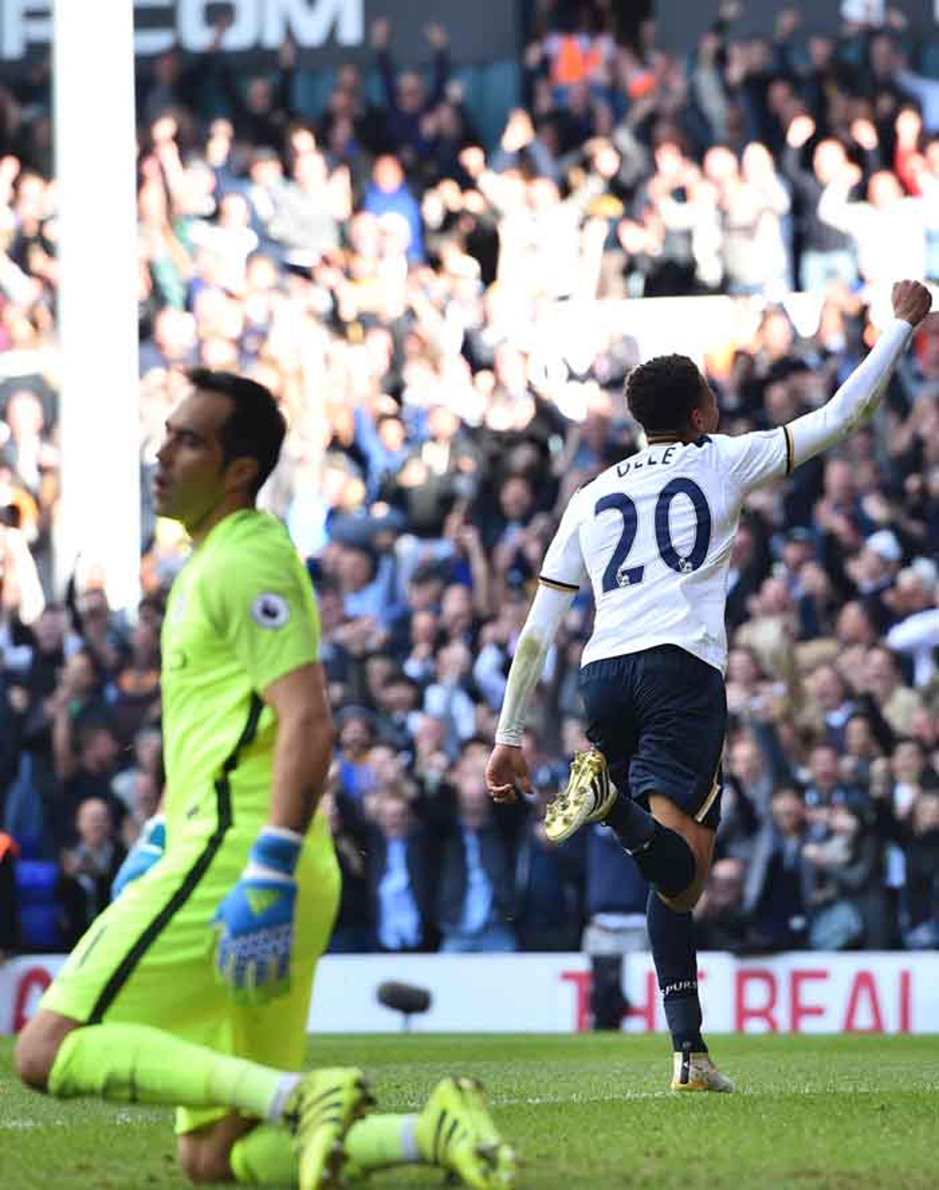 Tottenham 2 x 0 Manchester City