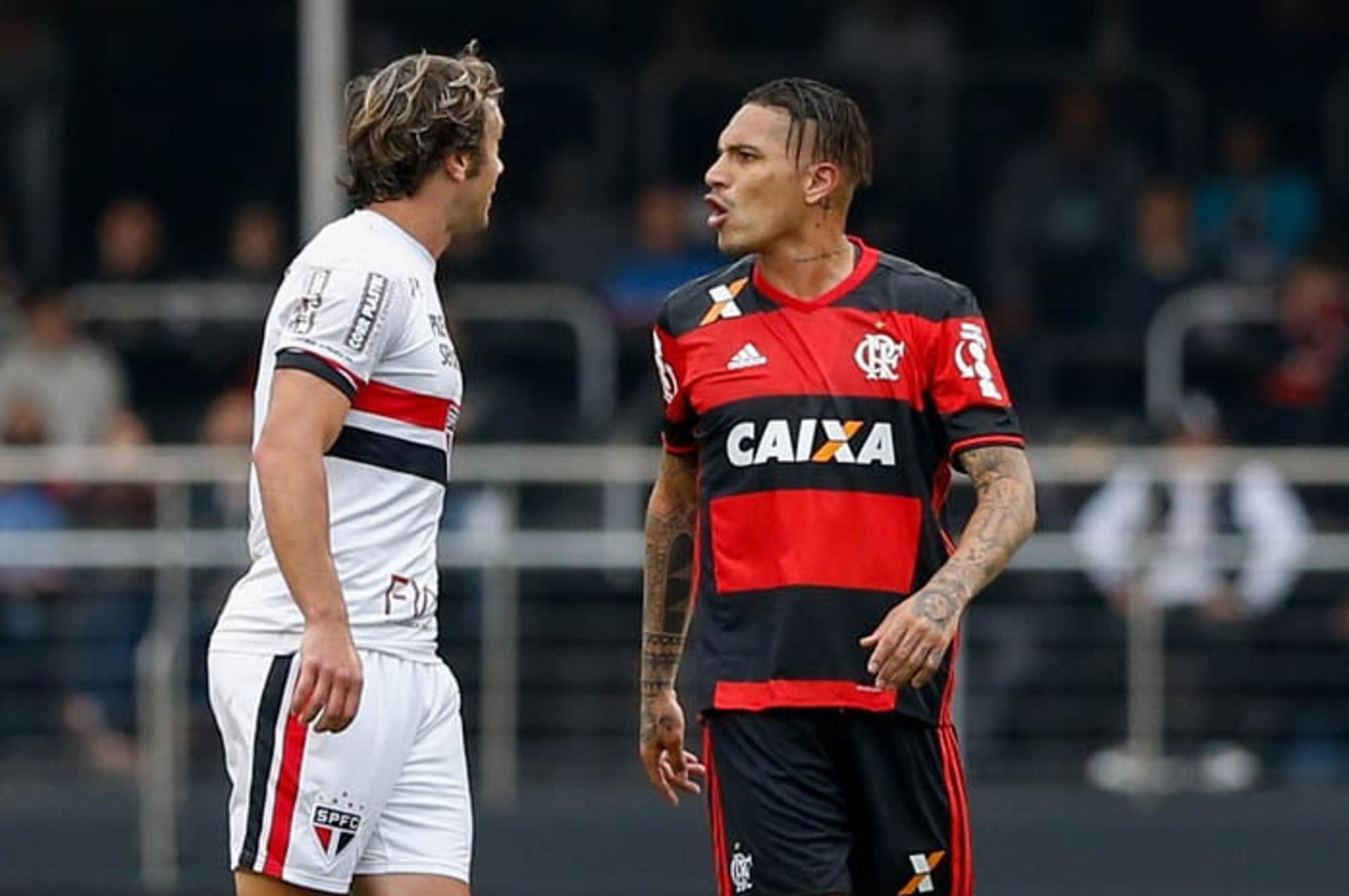 Lugano foi titular pela última vez contra o Flamengo